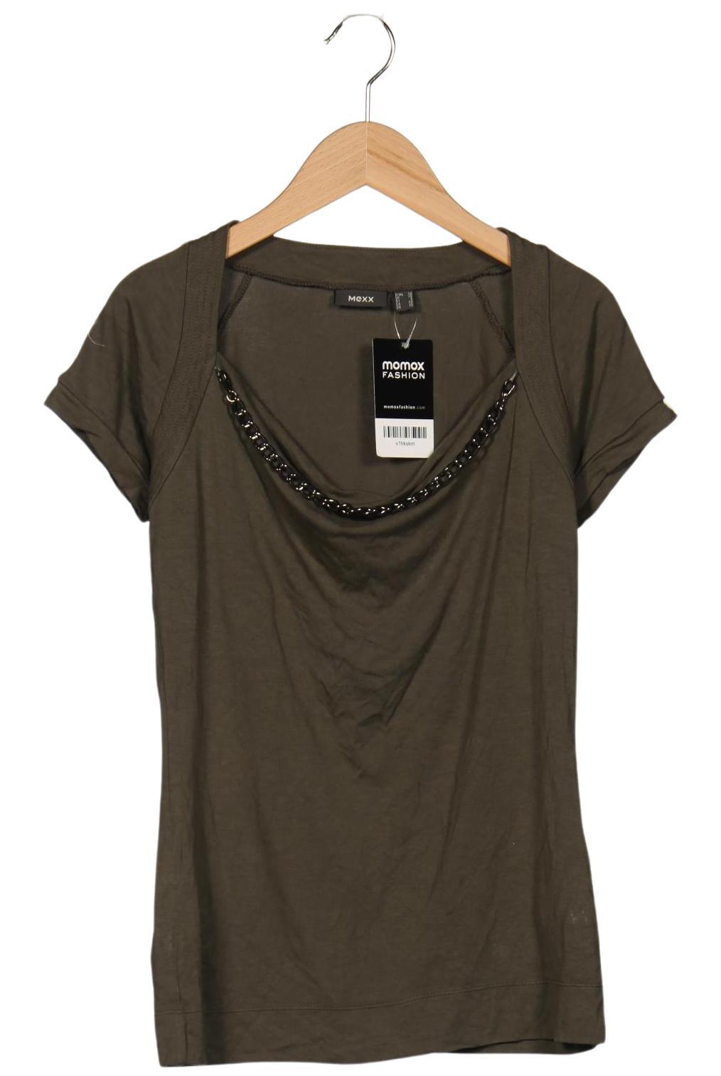 

Mexx Damen T-Shirt, grün, Gr. 34