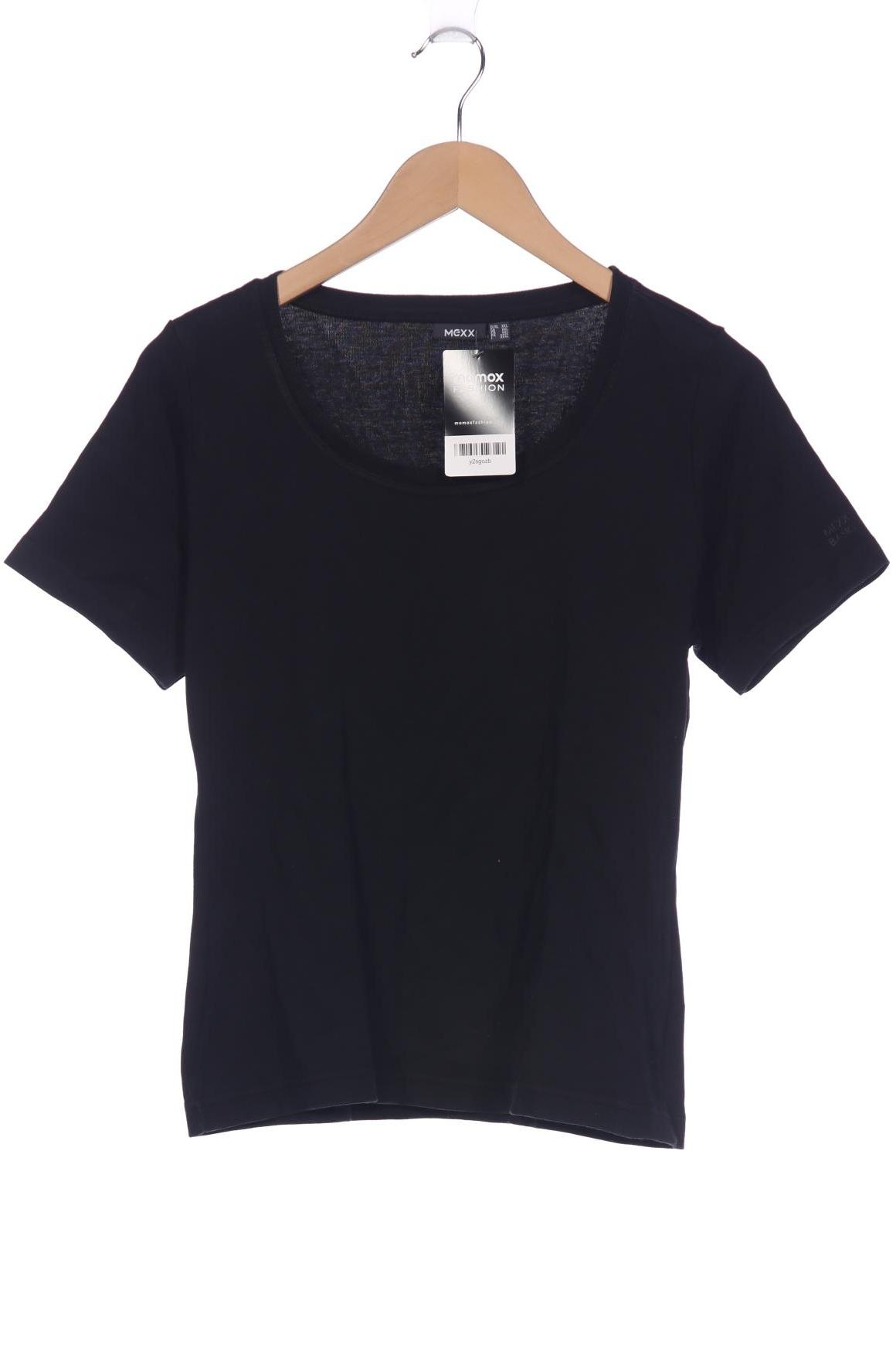 

Mexx Damen T-Shirt, schwarz, Gr. 46