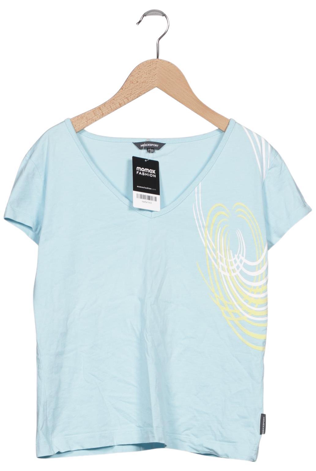 

Mexx Damen T-Shirt, hellblau, Gr. 44