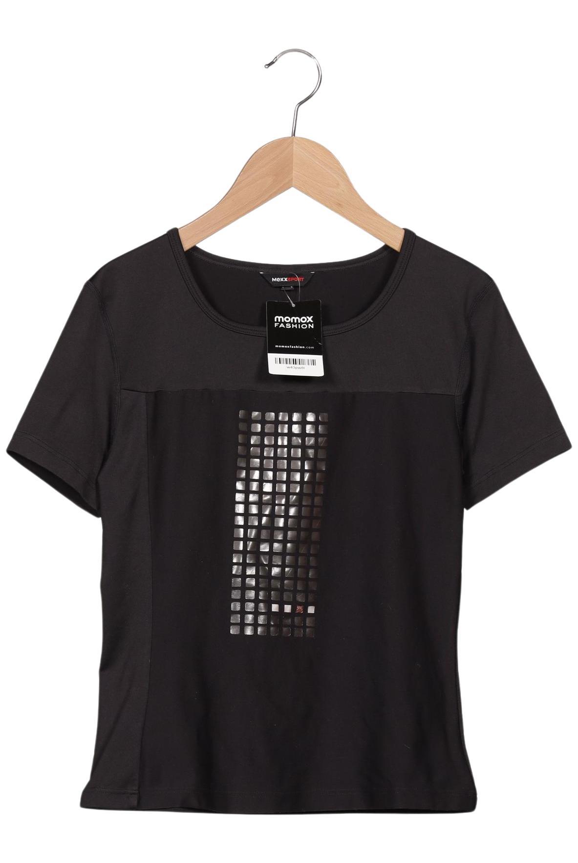 

Mexx Damen T-Shirt, schwarz, Gr. 38