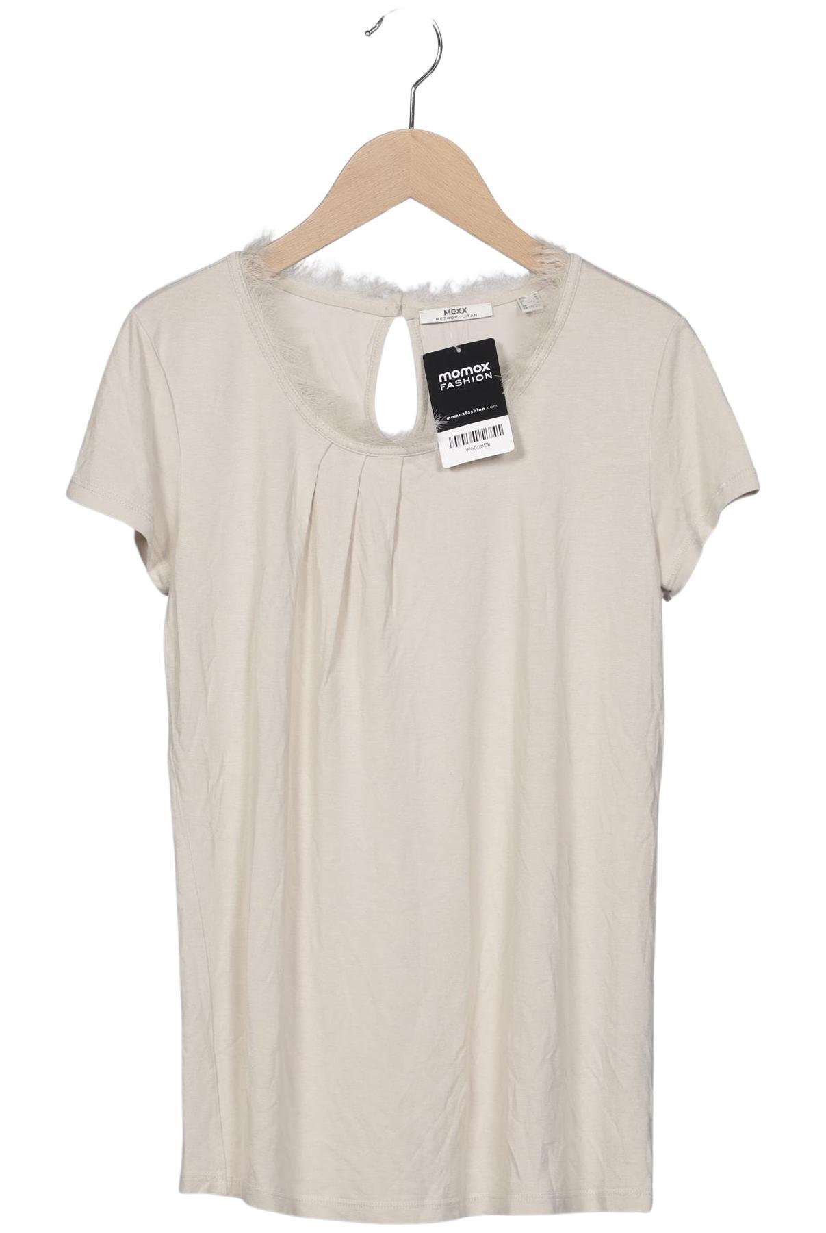 

Mexx Damen T-Shirt, beige, Gr. 38