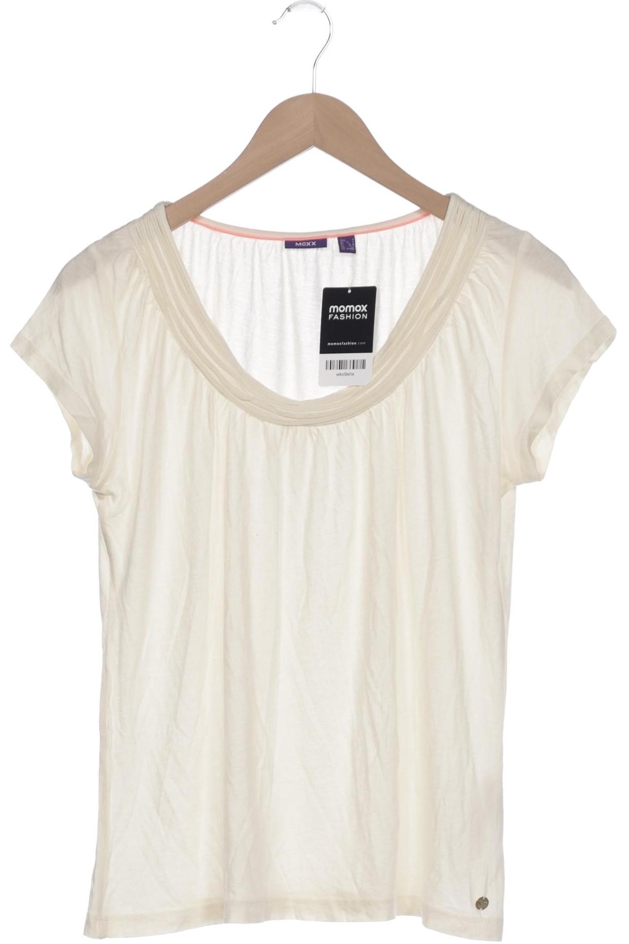 

Mexx Damen T-Shirt, cremeweiß, Gr. 36