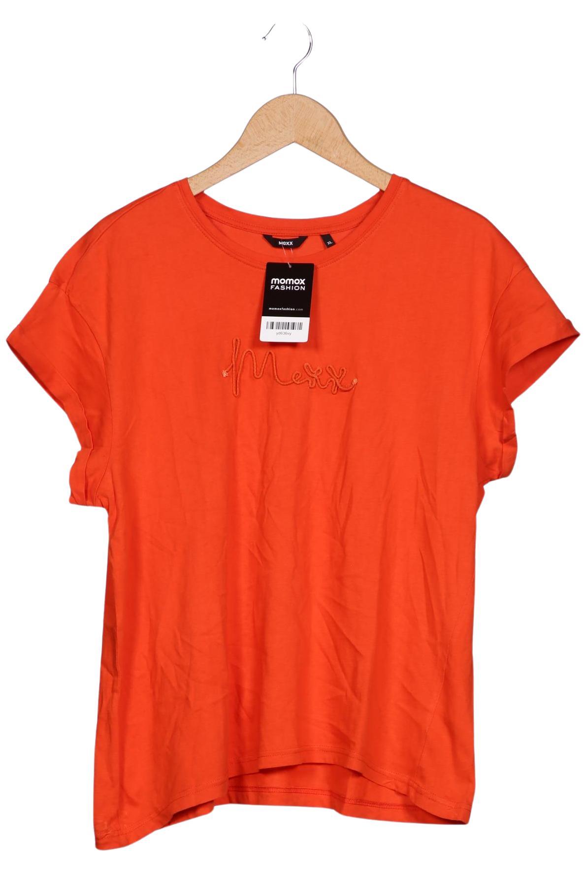 

Mexx Damen T-Shirt, orange, Gr. 44