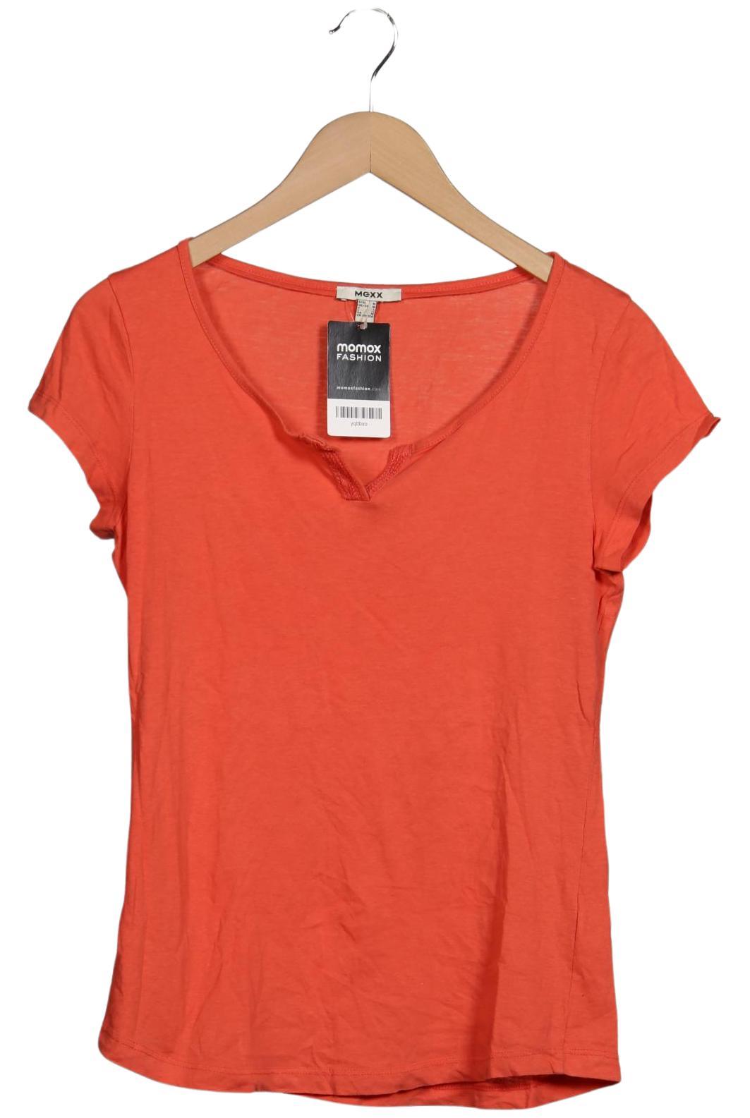 

Mexx Damen T-Shirt, orange, Gr. 38