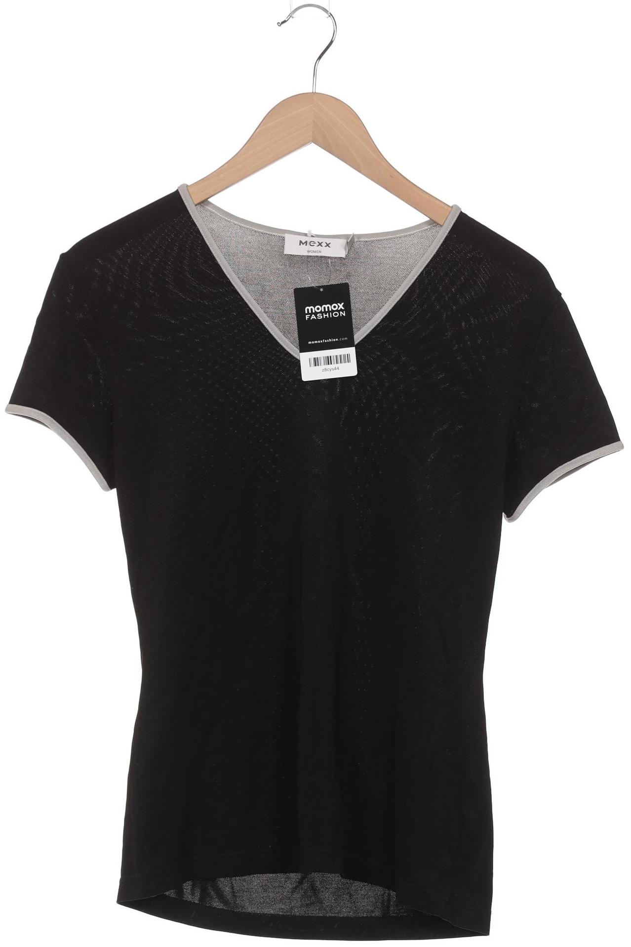 

Mexx Damen T-Shirt, schwarz, Gr. 42