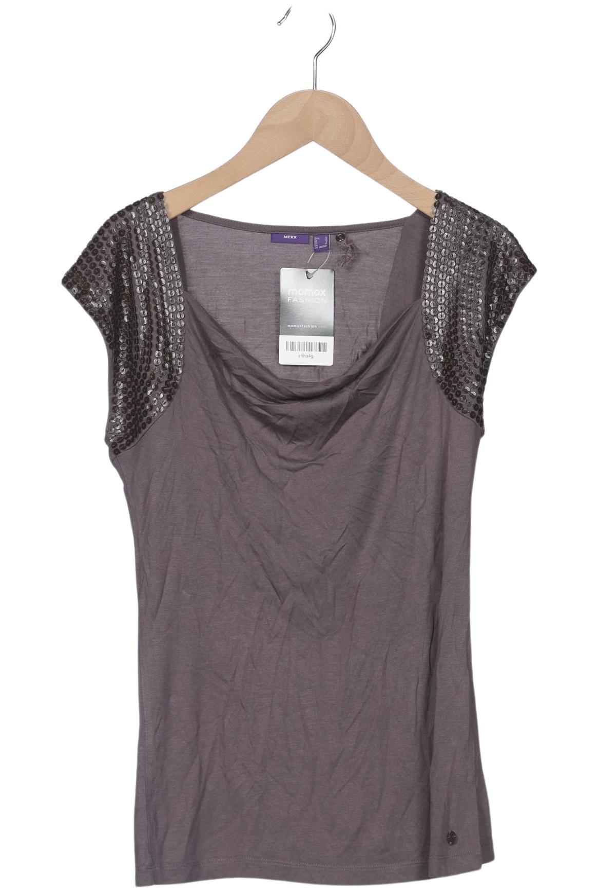 

Mexx Damen T-Shirt, grau, Gr. 34