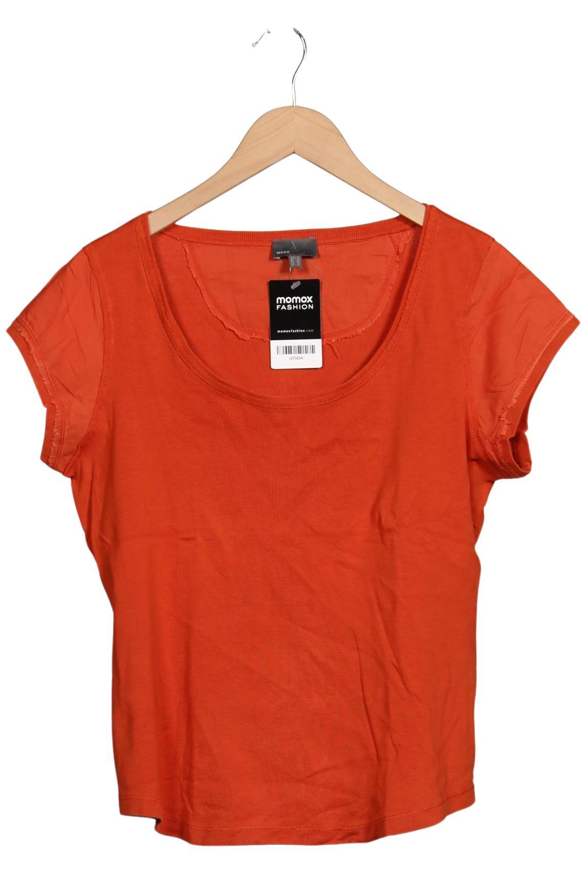 

Mexx Damen T-Shirt, orange, Gr. 44