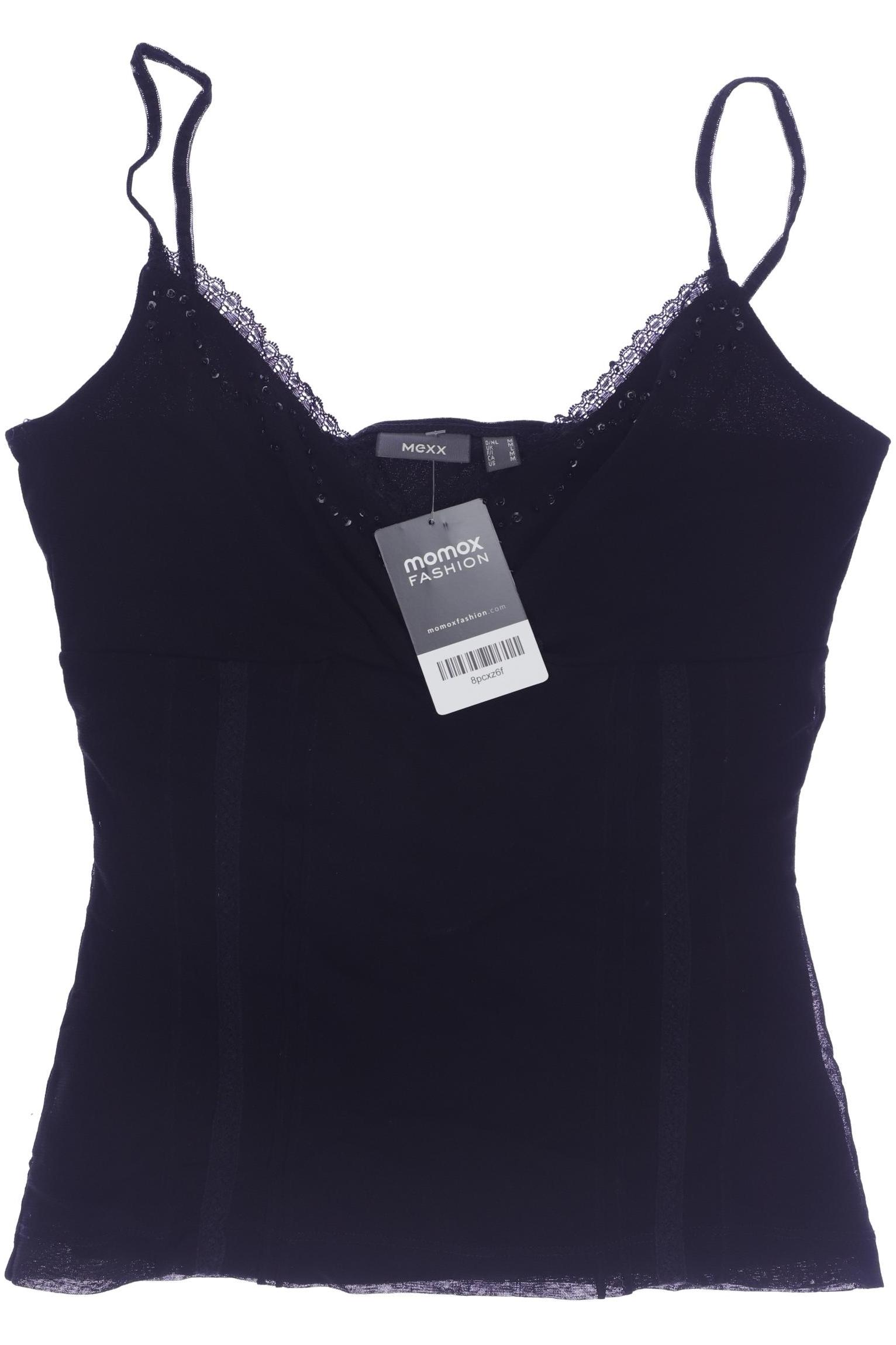 

Mexx Damen Top, schwarz, Gr. 38