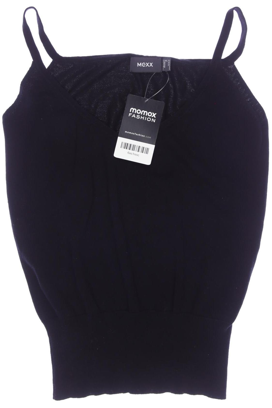 

Mexx Damen Top, schwarz, Gr. 34