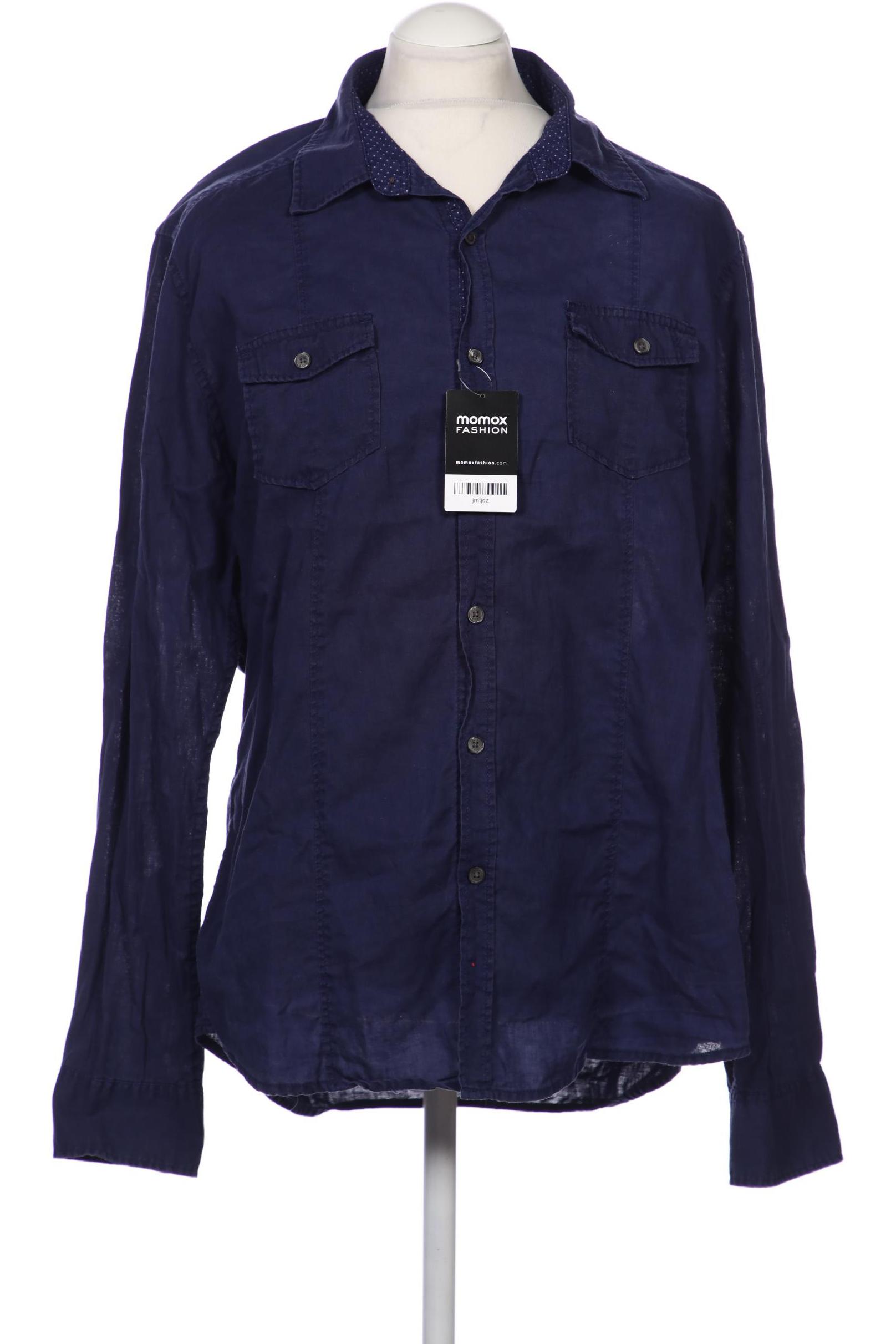 

MEXX Herren Hemd, marineblau