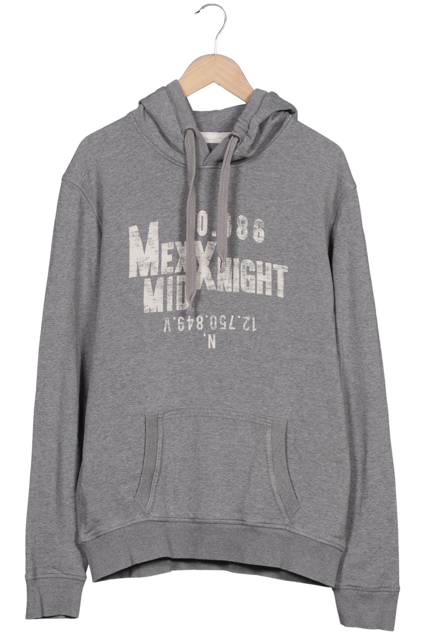 

Mexx Herren Kapuzenpullover, grau, Gr. 56