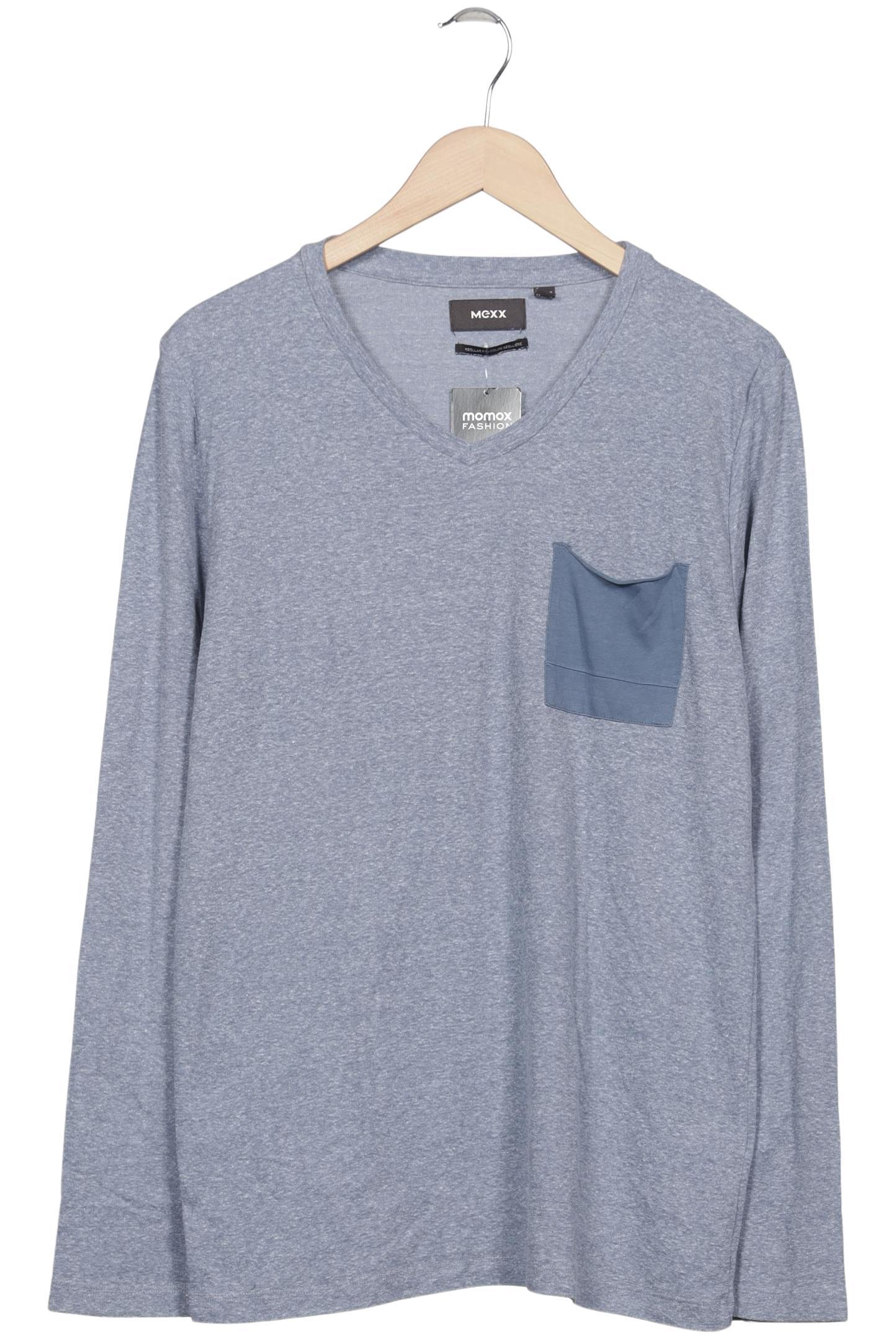 

Mexx Herren Langarmshirt, hellblau, Gr. 48