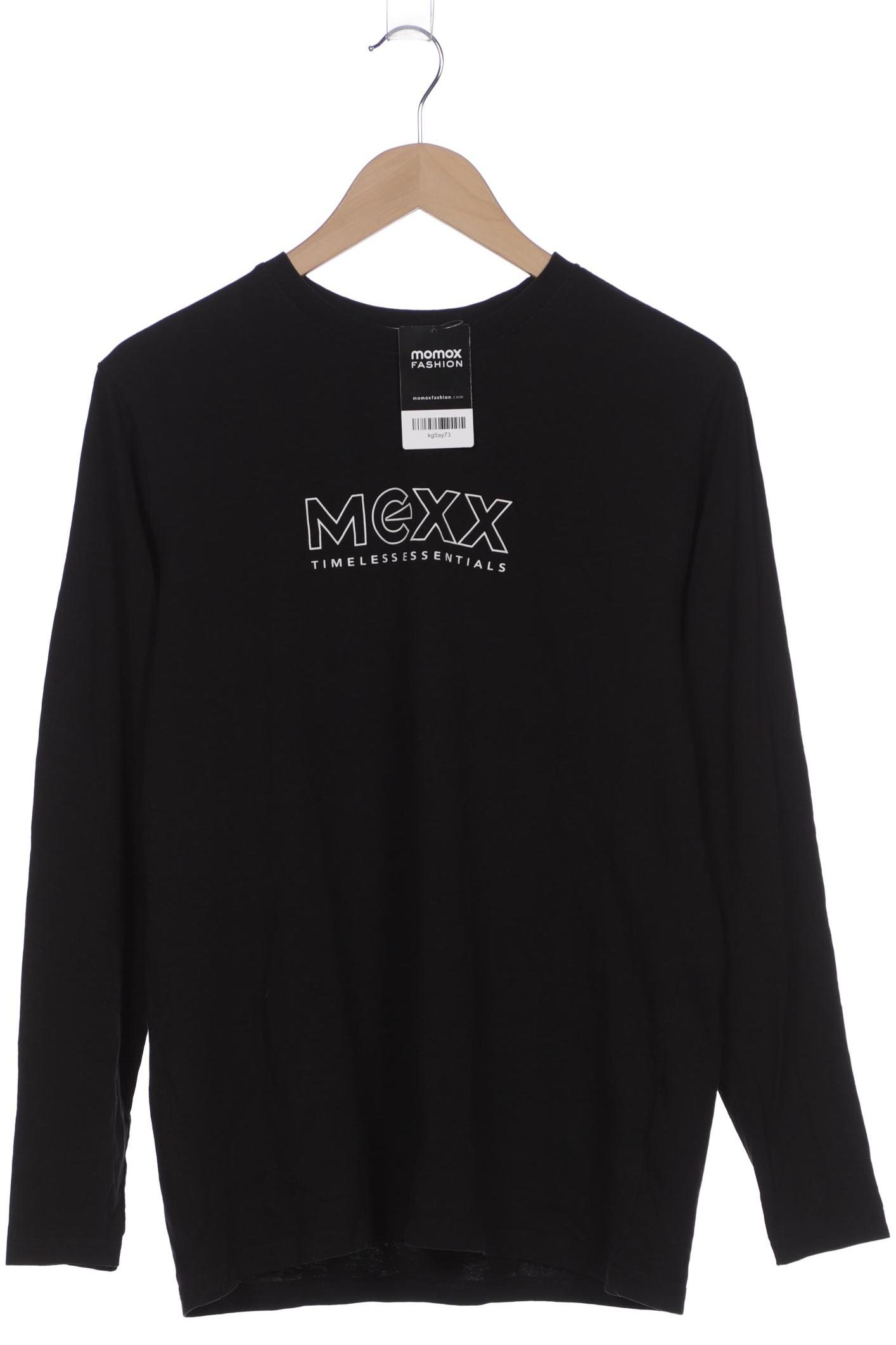 

Mexx Herren Langarmshirt, schwarz, Gr. 48