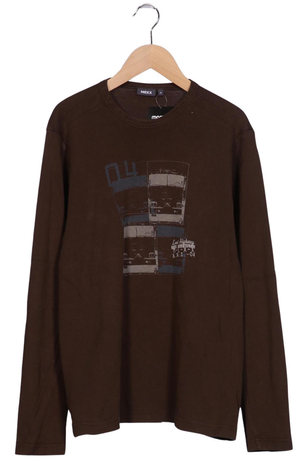 

Mexx Herren Langarmshirt, braun, Gr. 48
