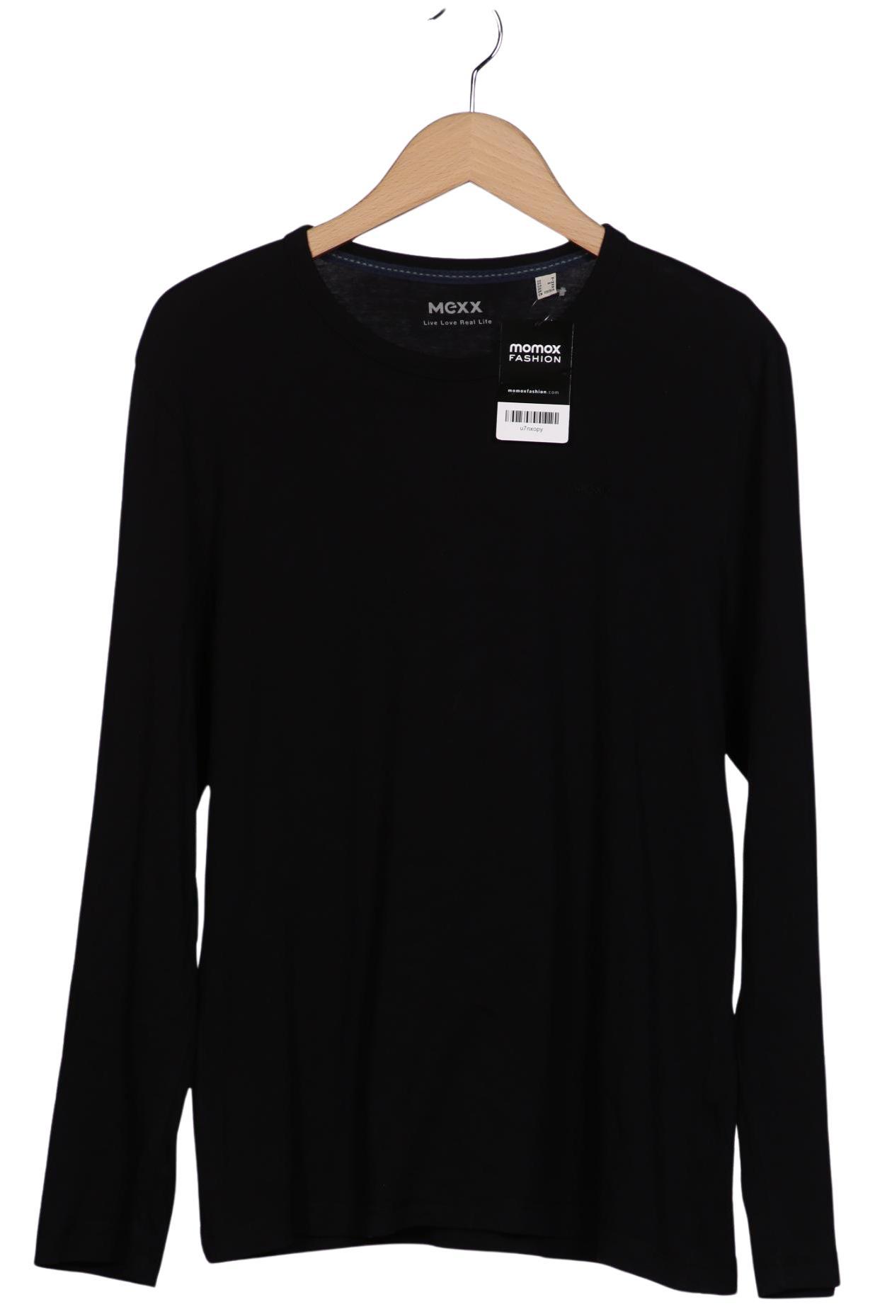 

Mexx Herren Langarmshirt, schwarz, Gr. 48