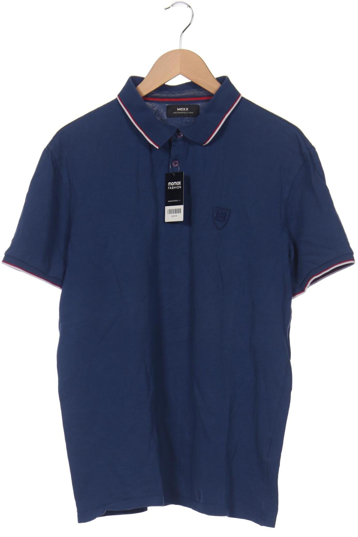 

Mexx Herren Poloshirt, blau, Gr. 56