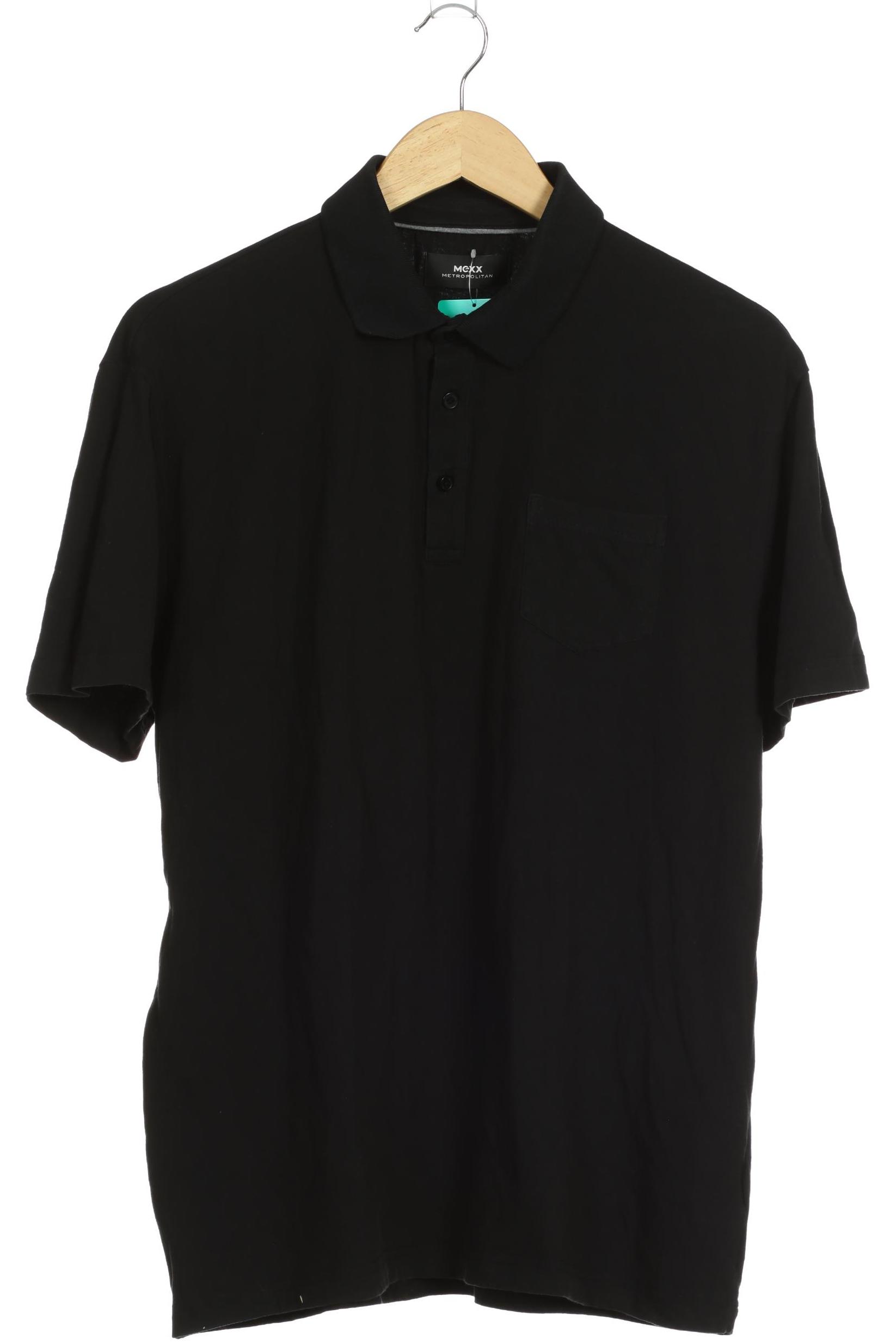

Mexx Herren Poloshirt, schwarz, Gr. 56