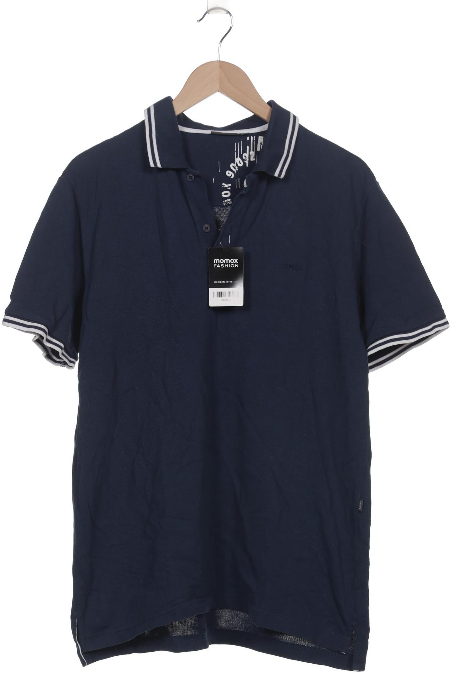 

Mexx Herren Poloshirt, blau, Gr. 56