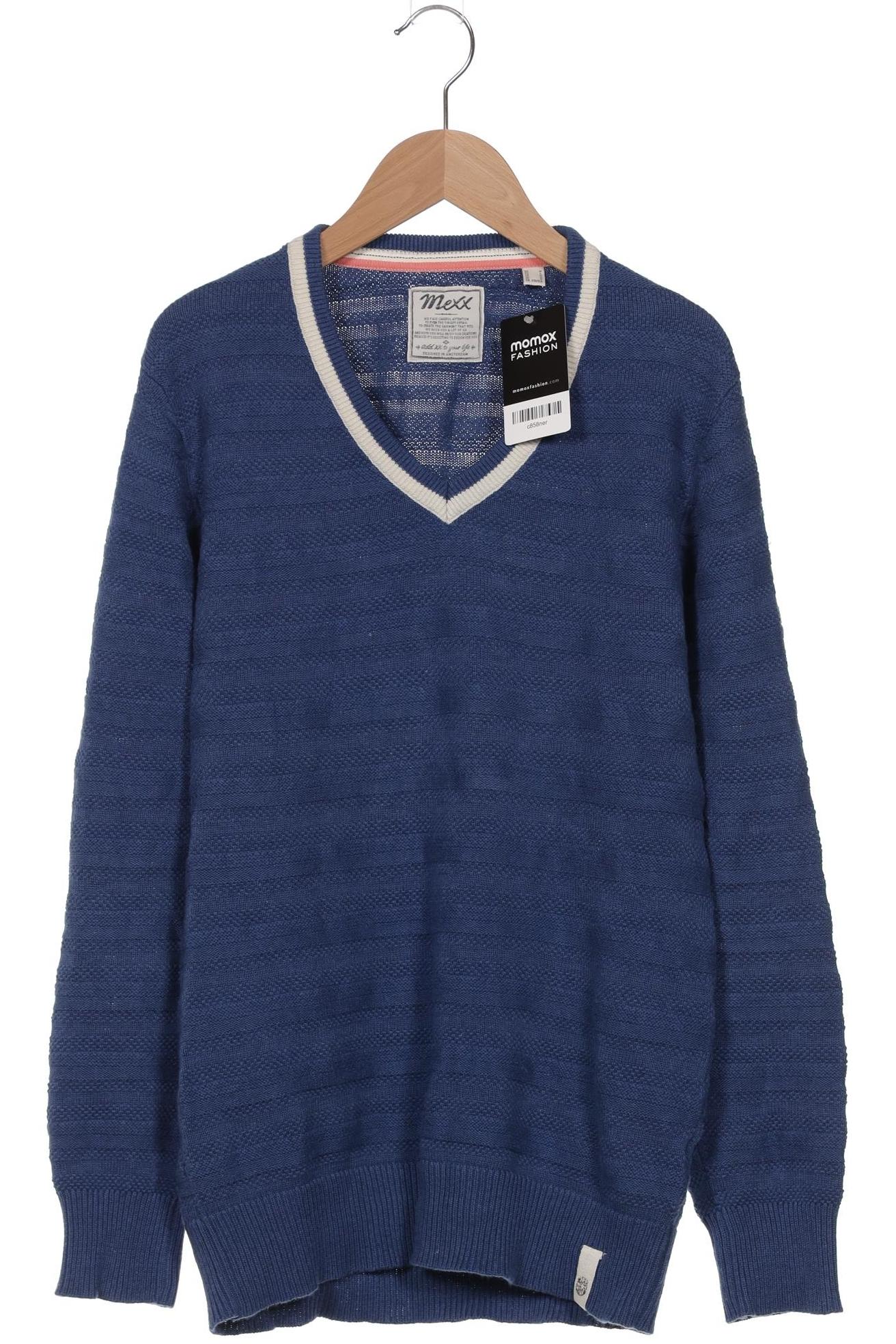 Thumbnail - Mexx Herren Pullover, marineblau, Gr. 48