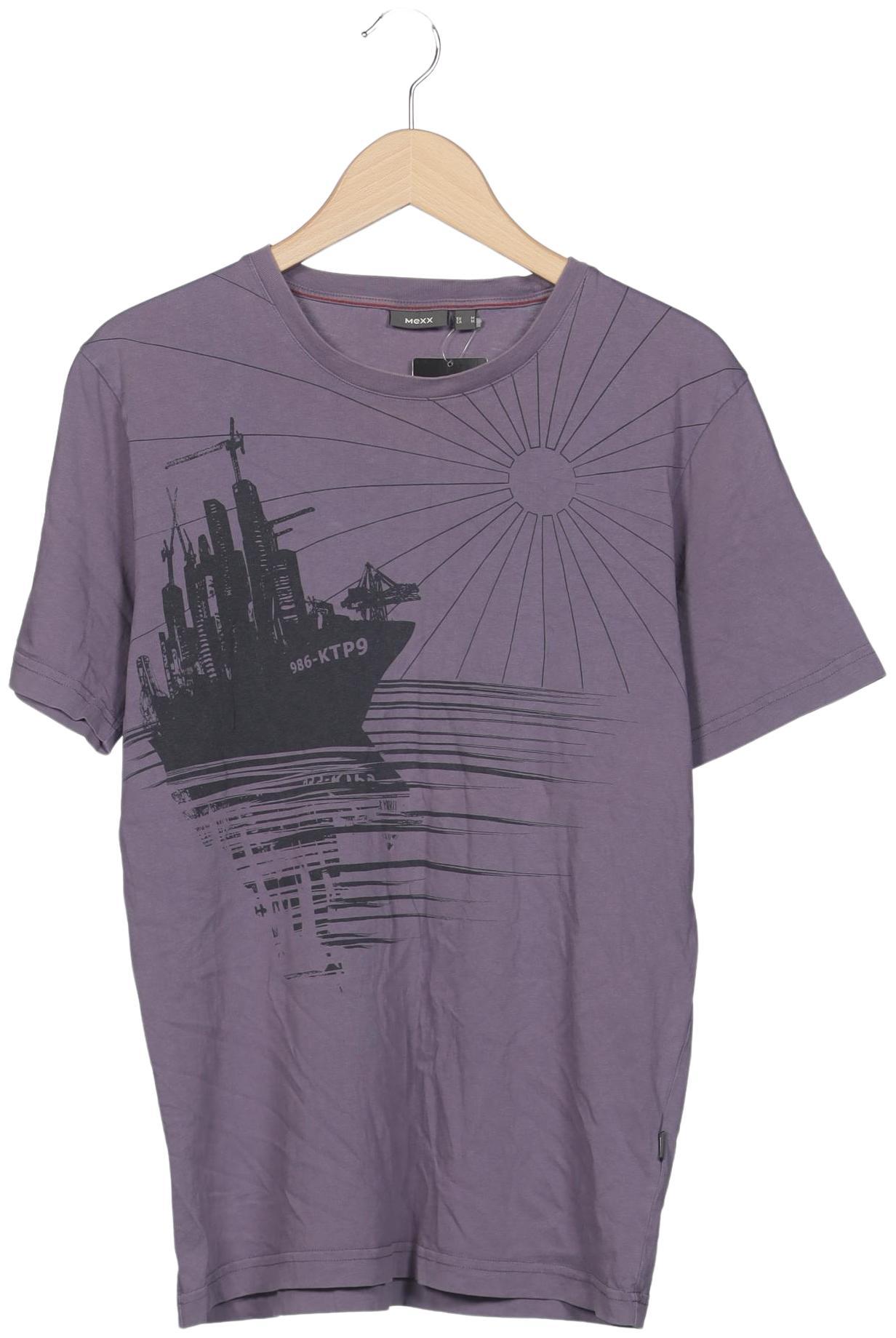 

Mexx Herren T-Shirt, flieder, Gr. 48