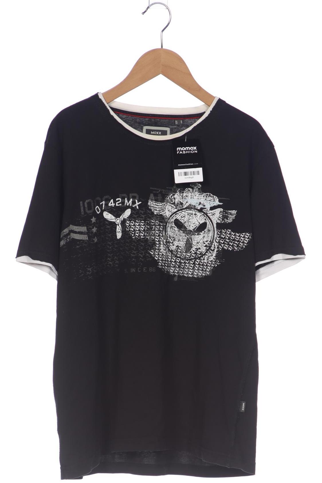 

Mexx Herren T-Shirt, schwarz, Gr. 48