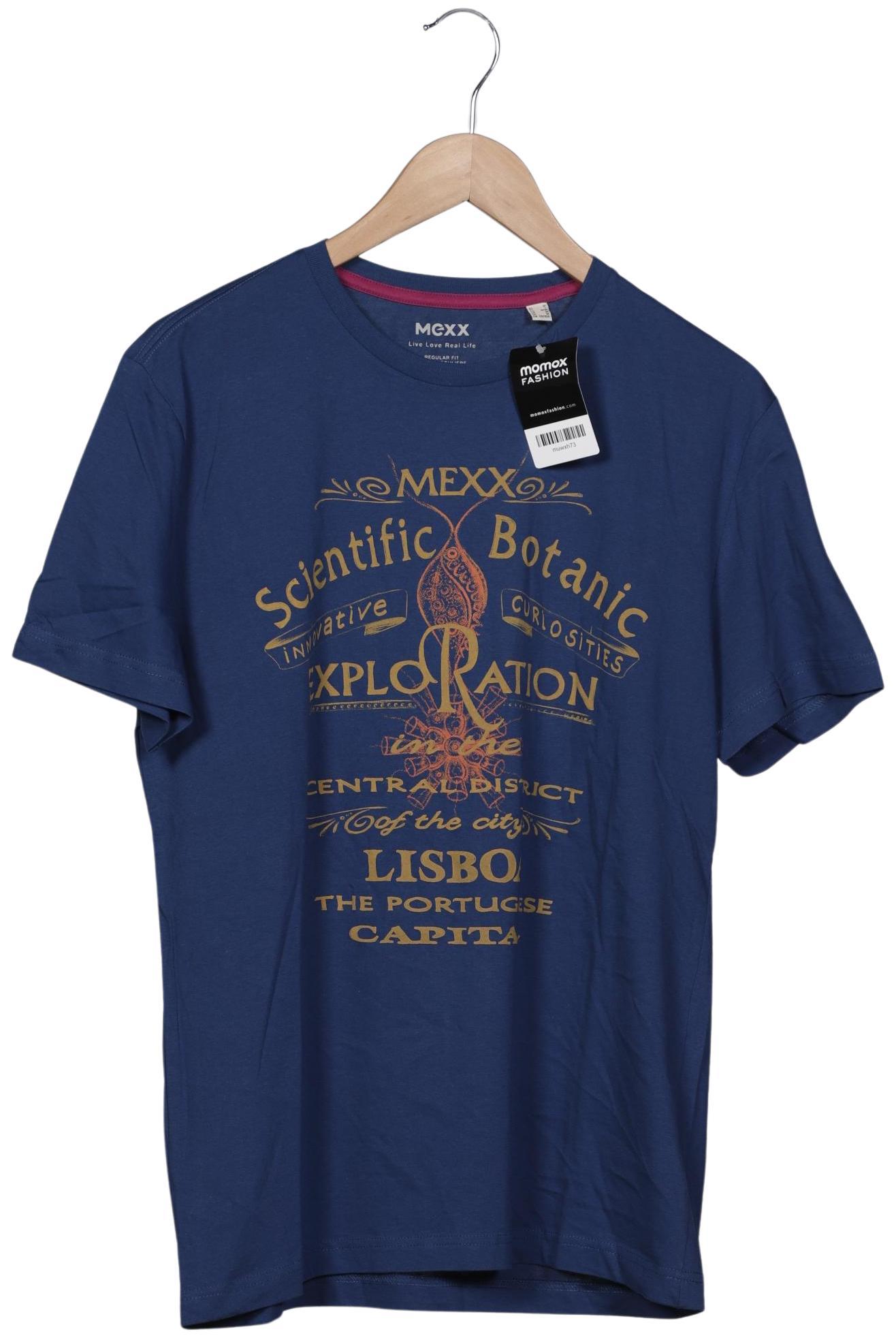 

Mexx Herren T-Shirt, marineblau, Gr. 48