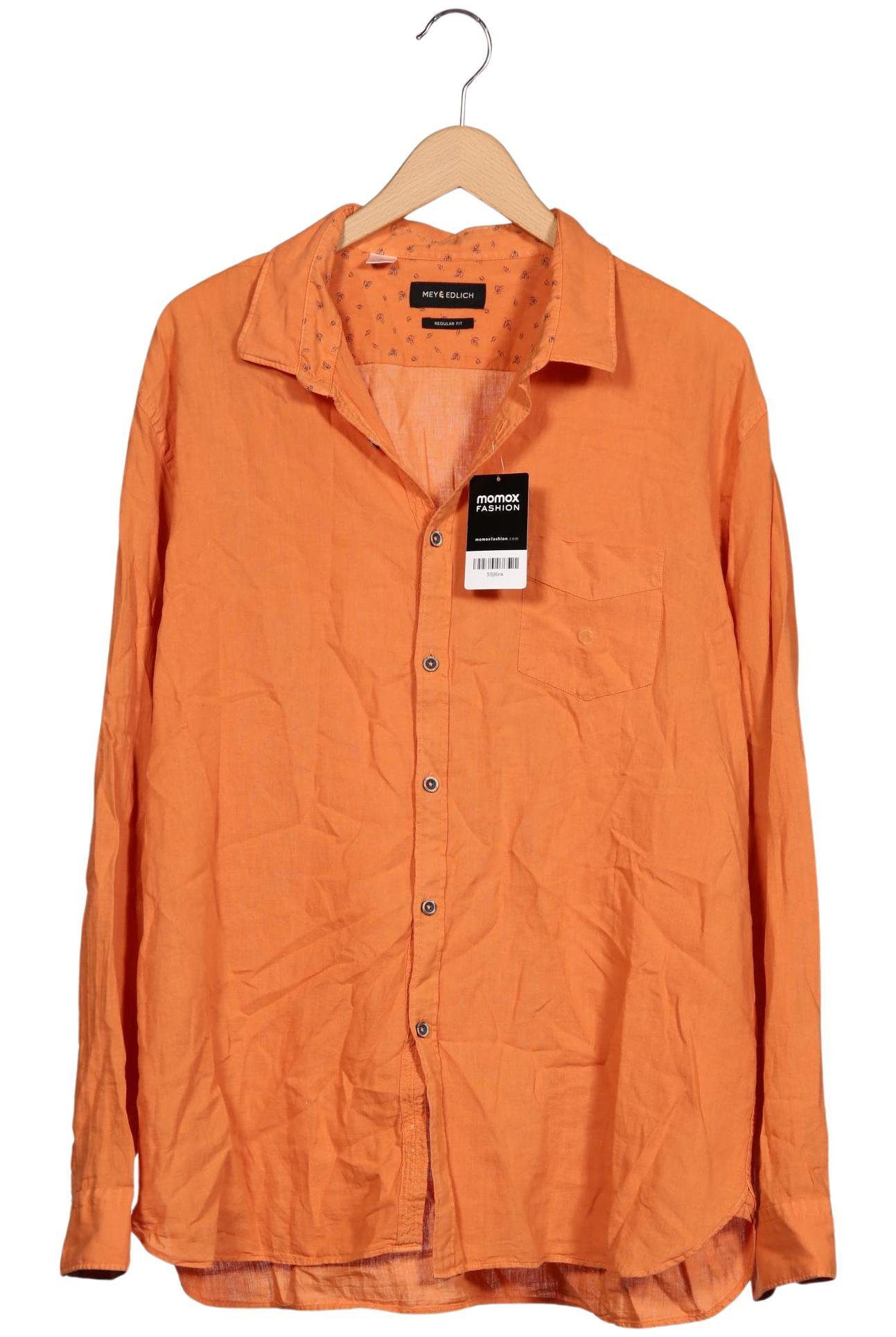 

MeyEdlich Herren Hemd, orange, Gr. 56