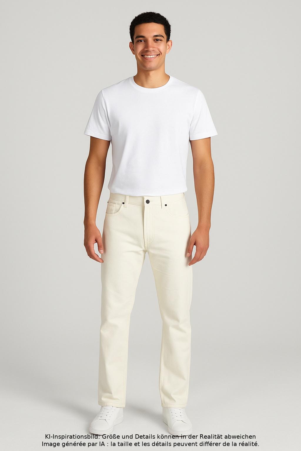 

MeyEdlich Herren Jeans, cremeweiß, Gr. 36