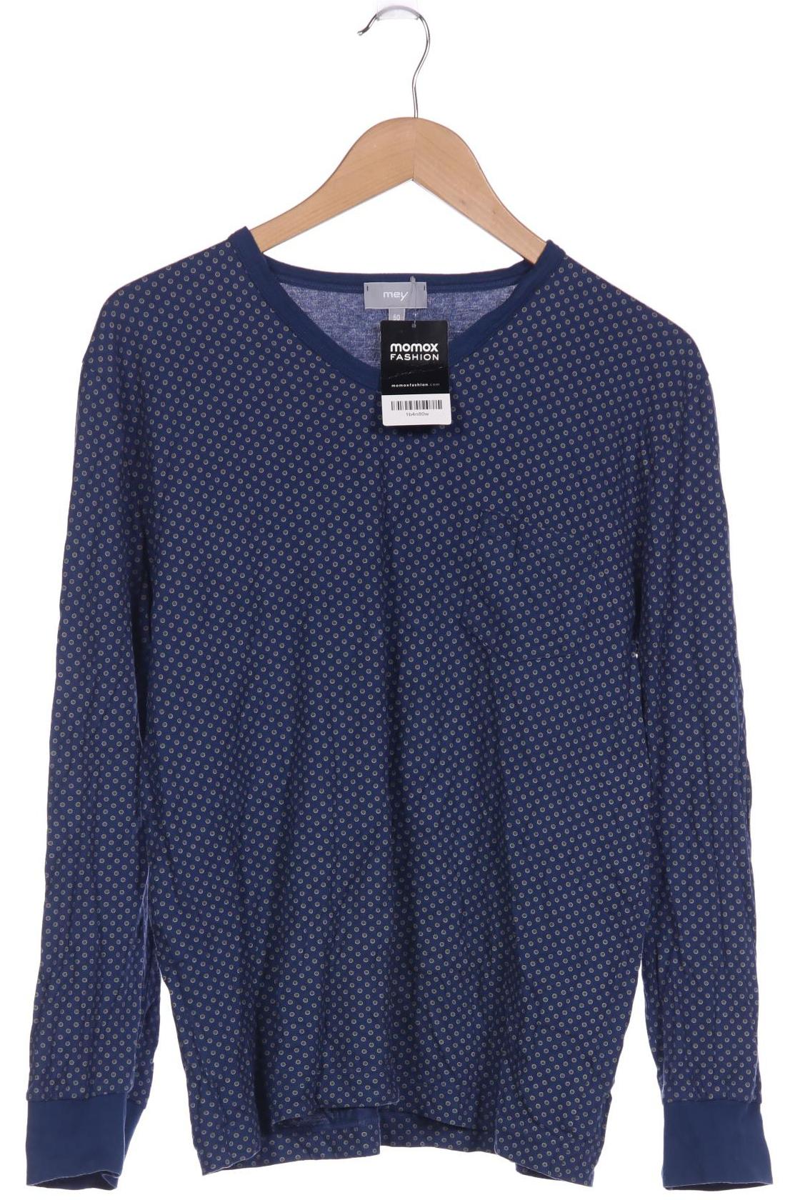 

MeyEdlich Herren Langarmshirt, blau, Gr. 50
