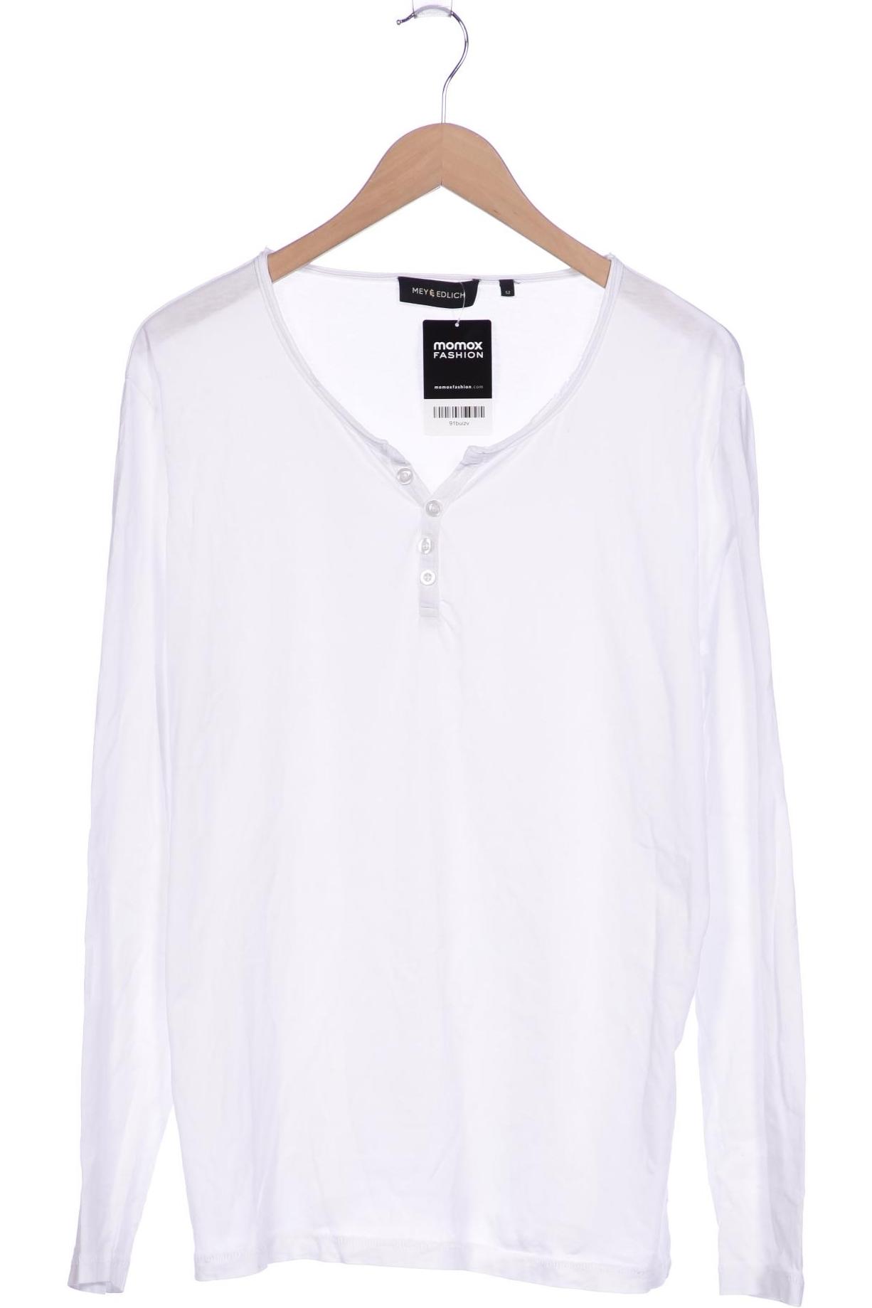 

MeyEdlich Herren Langarmshirt, weiß, Gr. 52