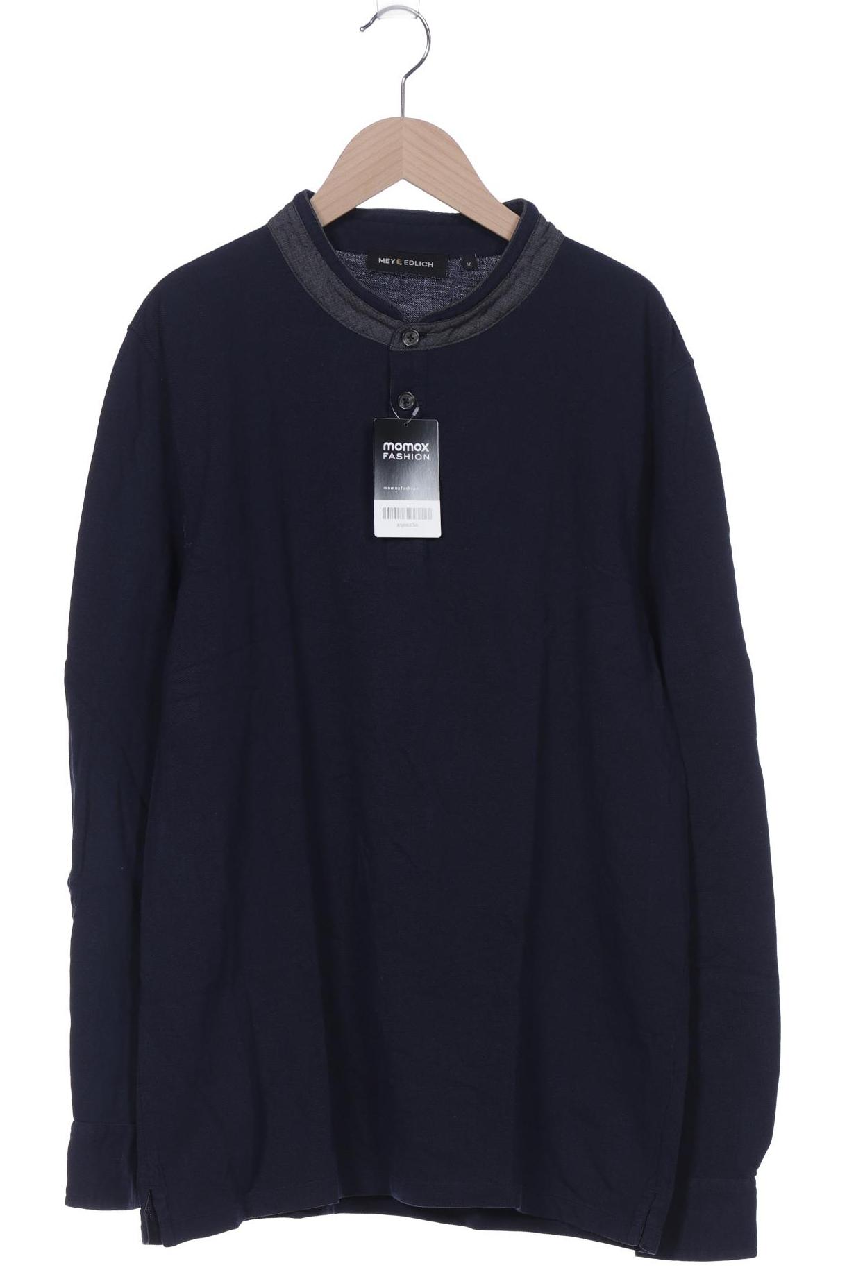 

MeyEdlich Herren Langarmshirt, marineblau, Gr. 50