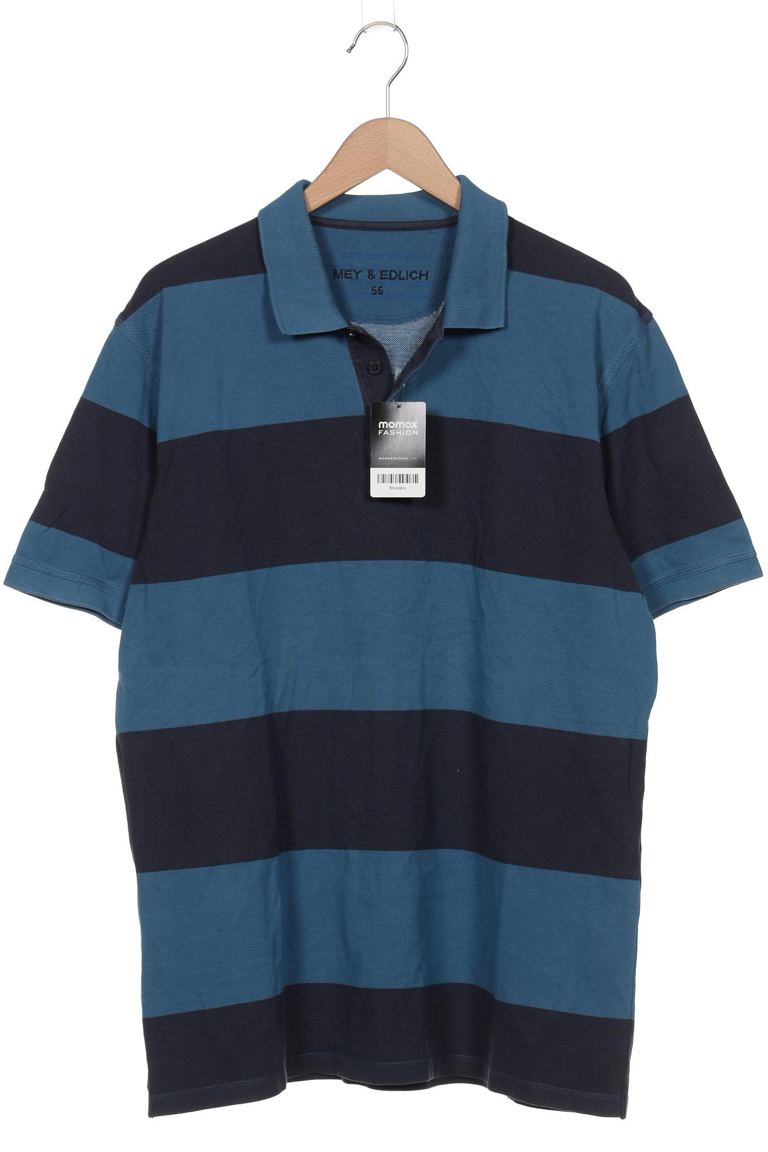

MeyEdlich Herren Poloshirt, blau, Gr. 56