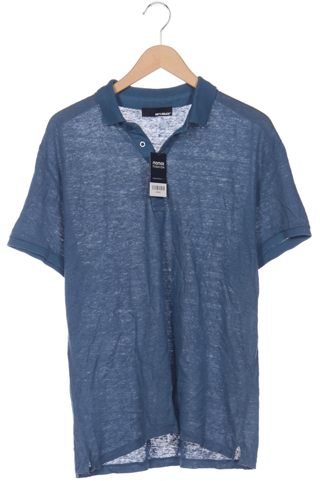 

MeyEdlich Herren Poloshirt, blau, Gr. 52