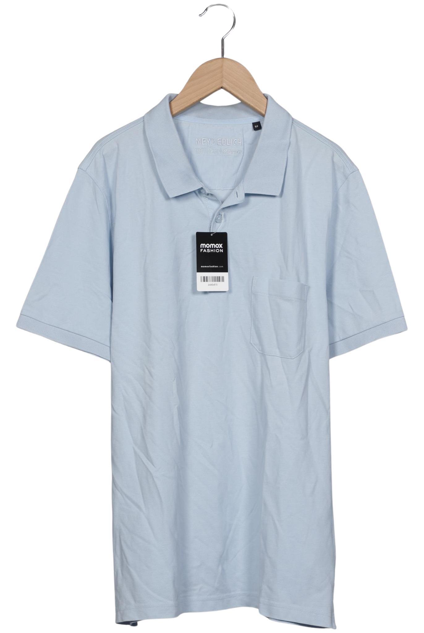 Thumbnail - MeyEdlich Herren Poloshirt, hellblau, Gr. 52