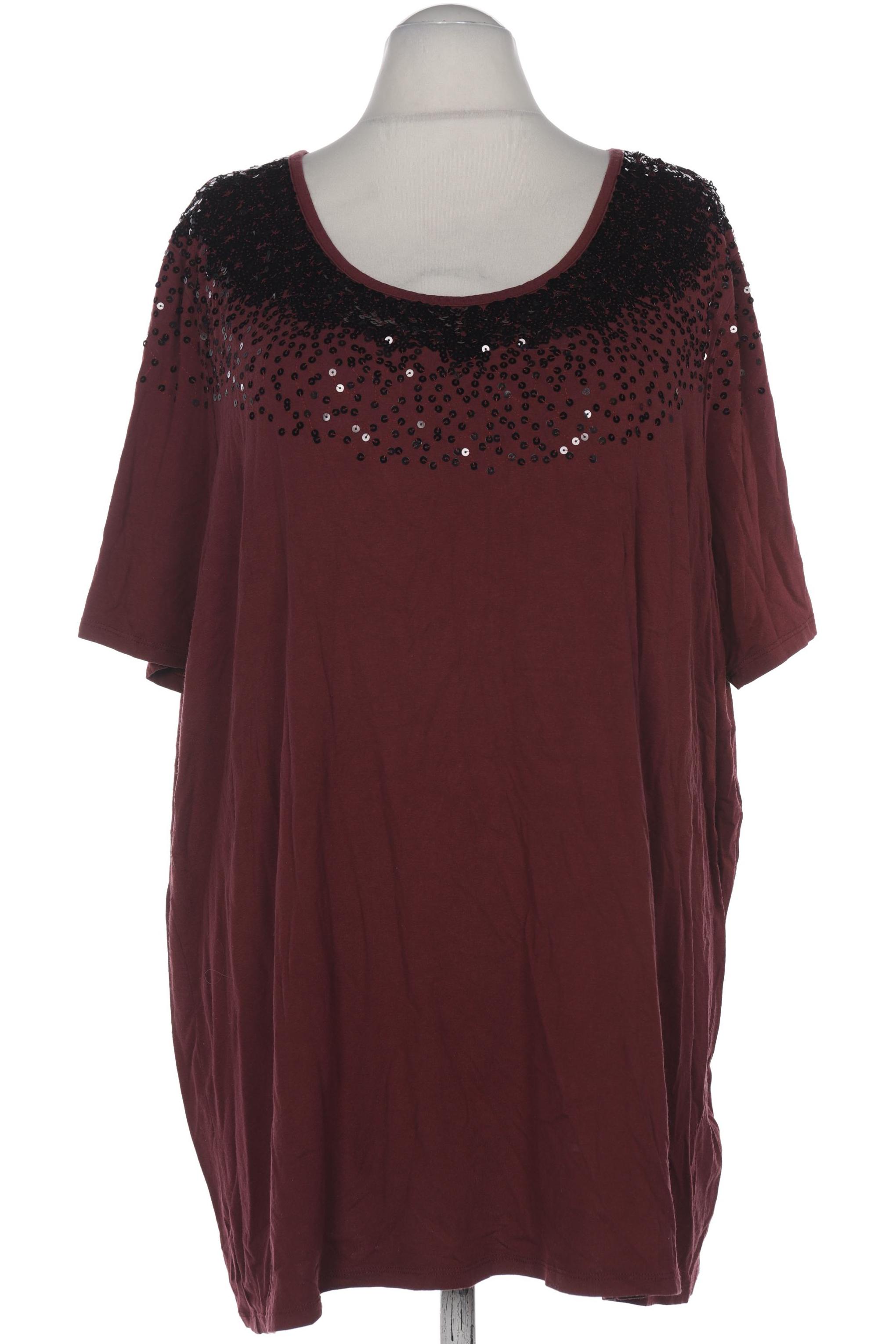 

Miamoda Damen Bluse, bordeaux, Gr. 56