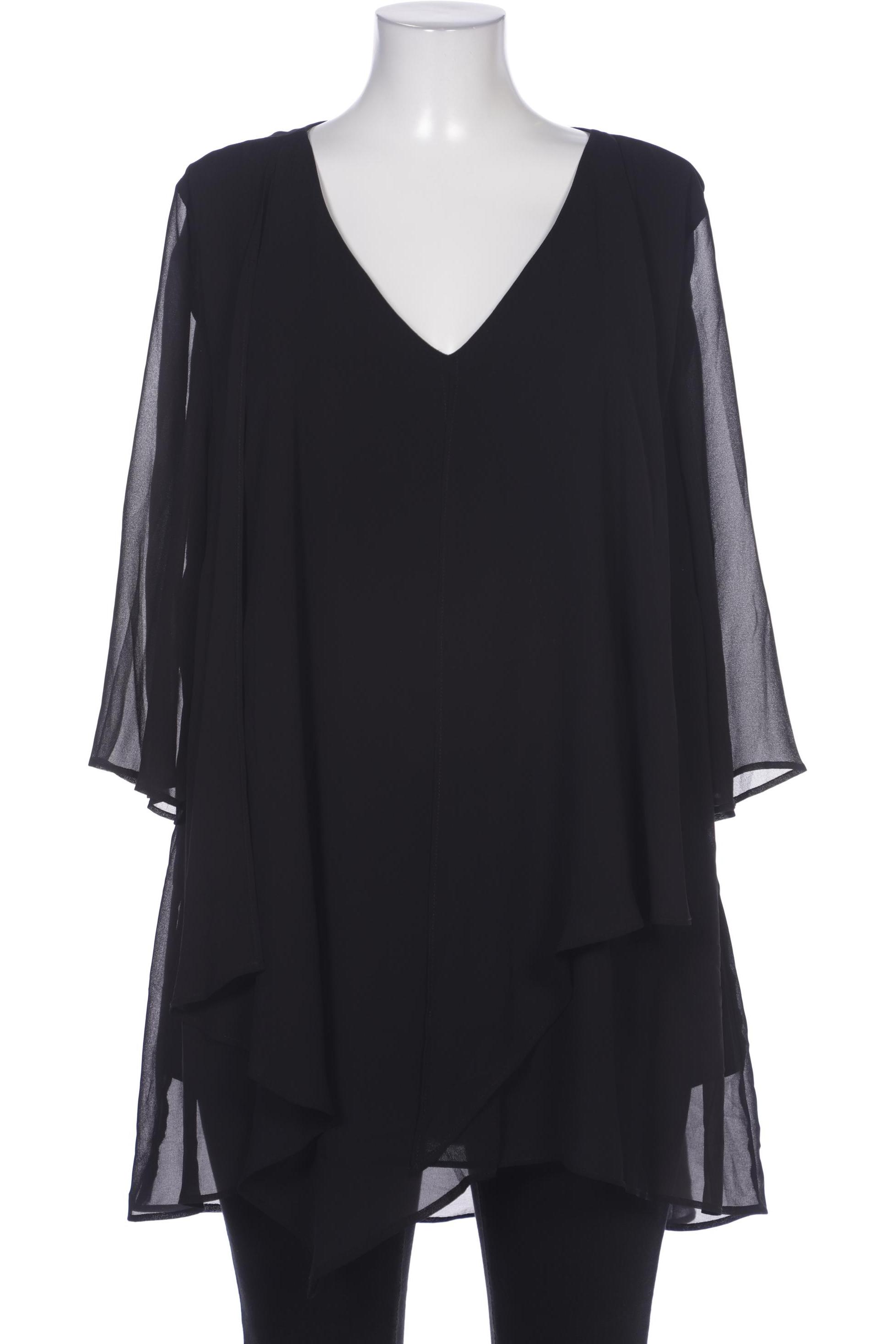 

Miamoda Damen Bluse, schwarz, Gr. 52