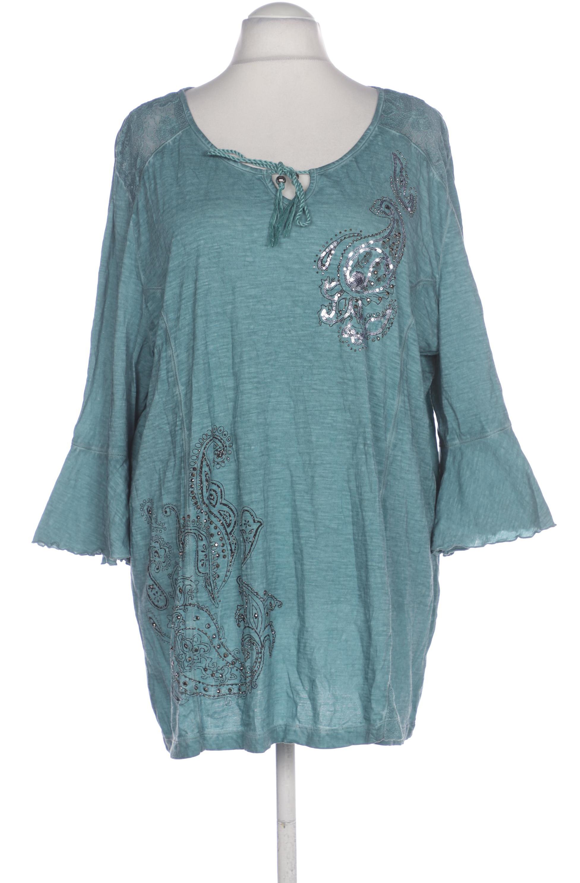 

Miamoda Damen Bluse, türkis, Gr. 54