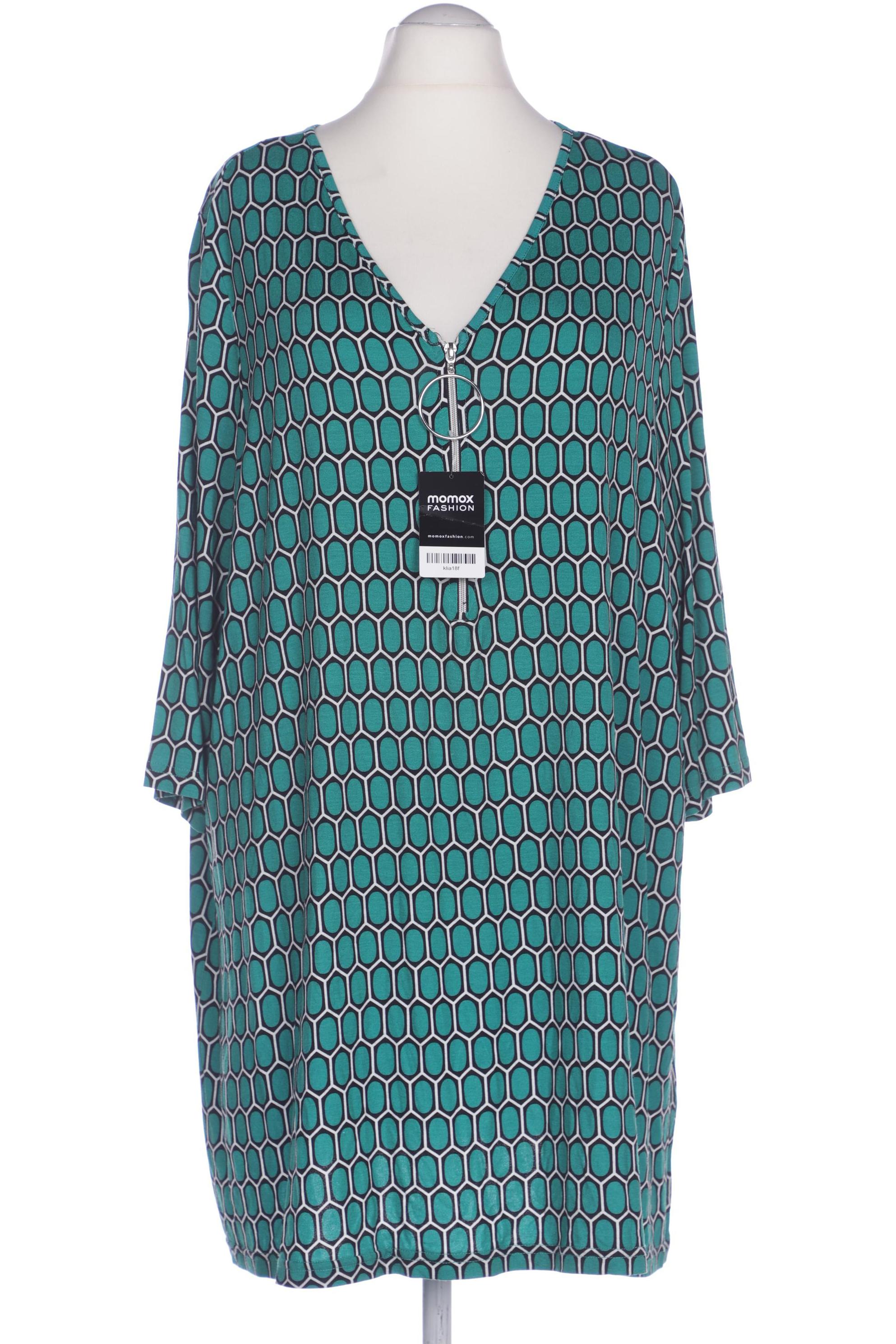 

Miamoda Damen Bluse, türkis, Gr. 52