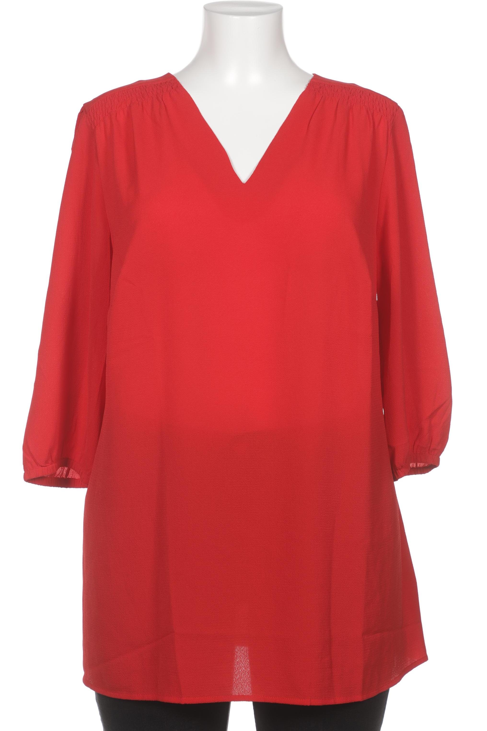 

Miamoda Damen Bluse, rot, Gr. 48