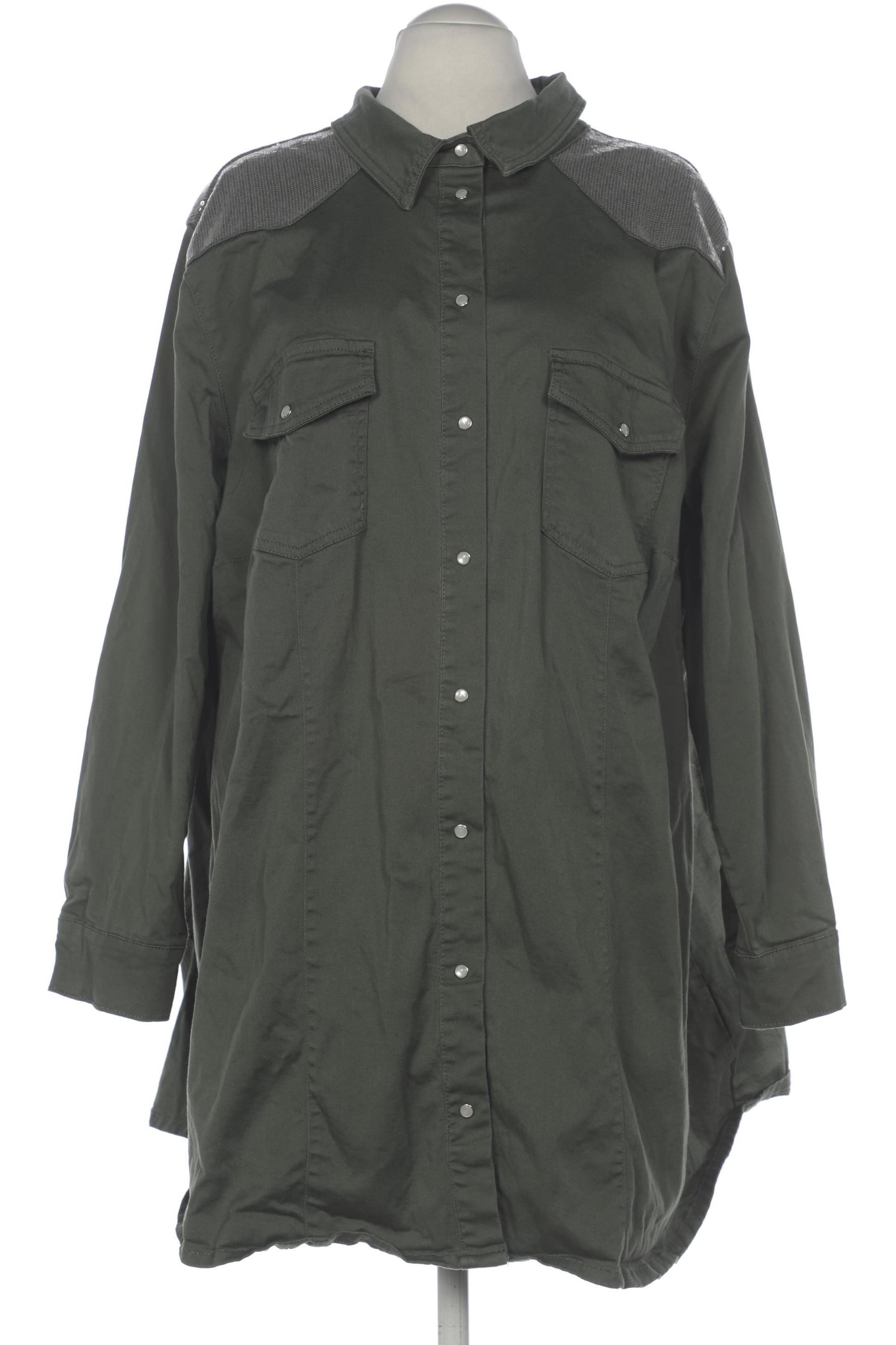 

Miamoda Damen Bluse, grün, Gr. 62
