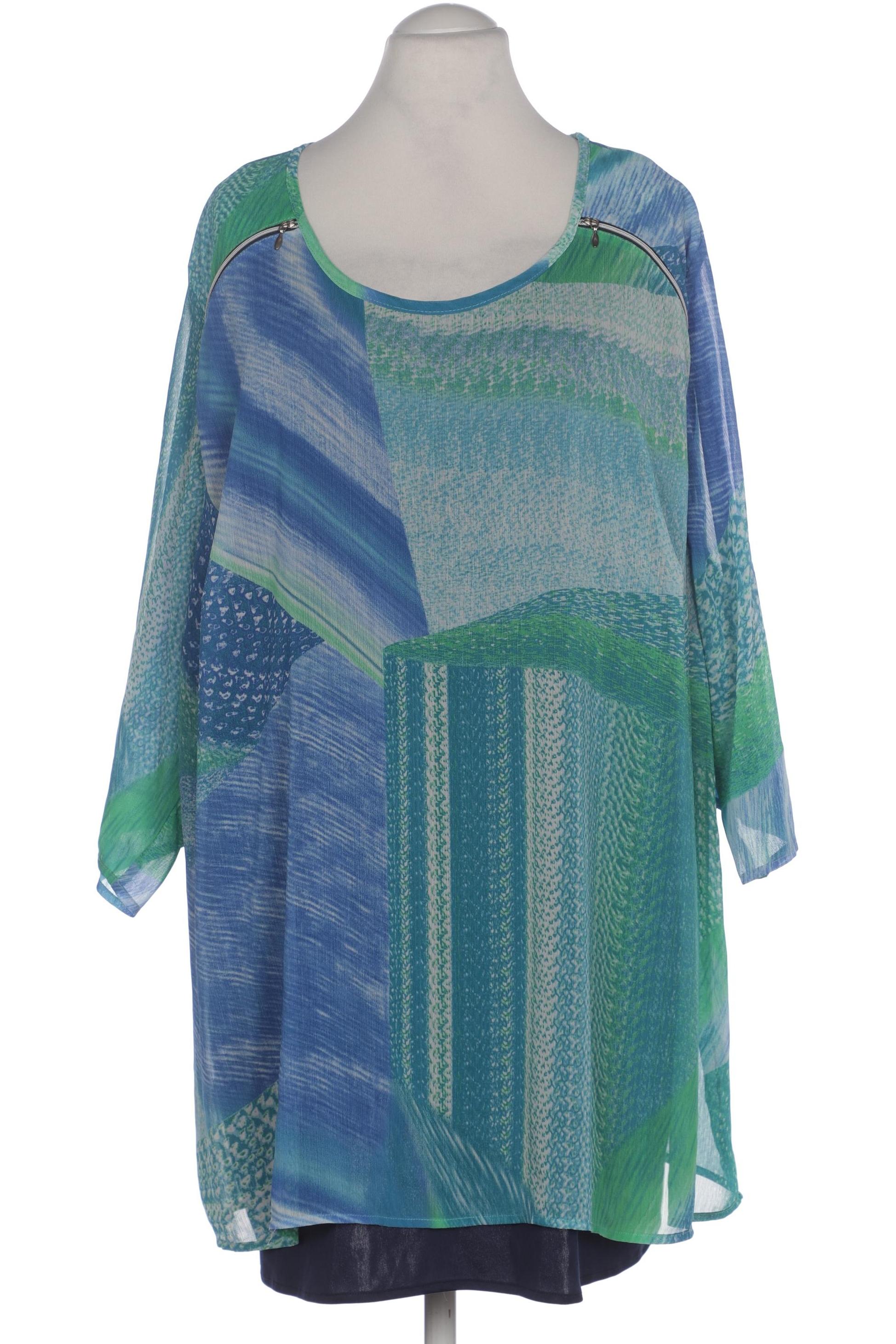 

Miamoda Damen Bluse, blau, Gr. 58