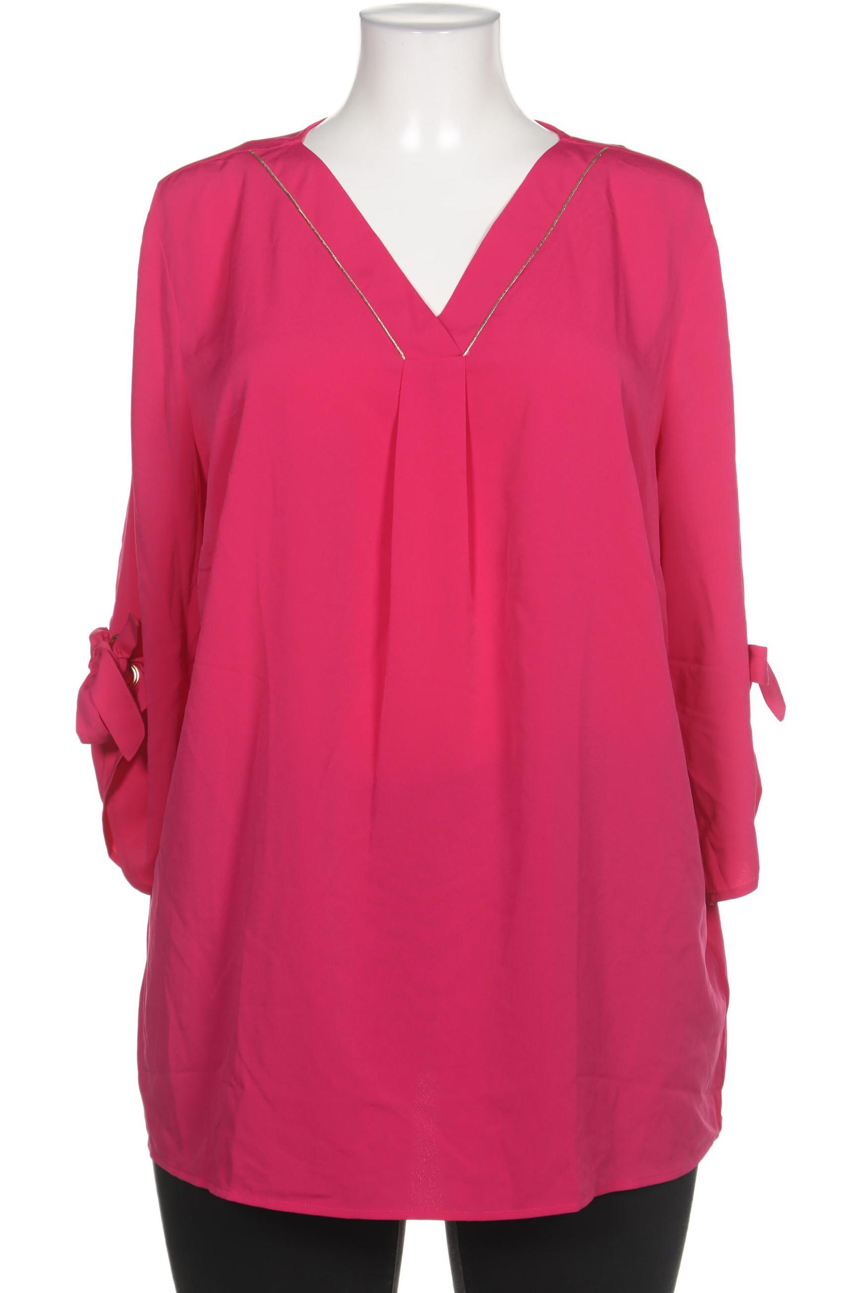 

Miamoda Damen Bluse, pink, Gr. 46
