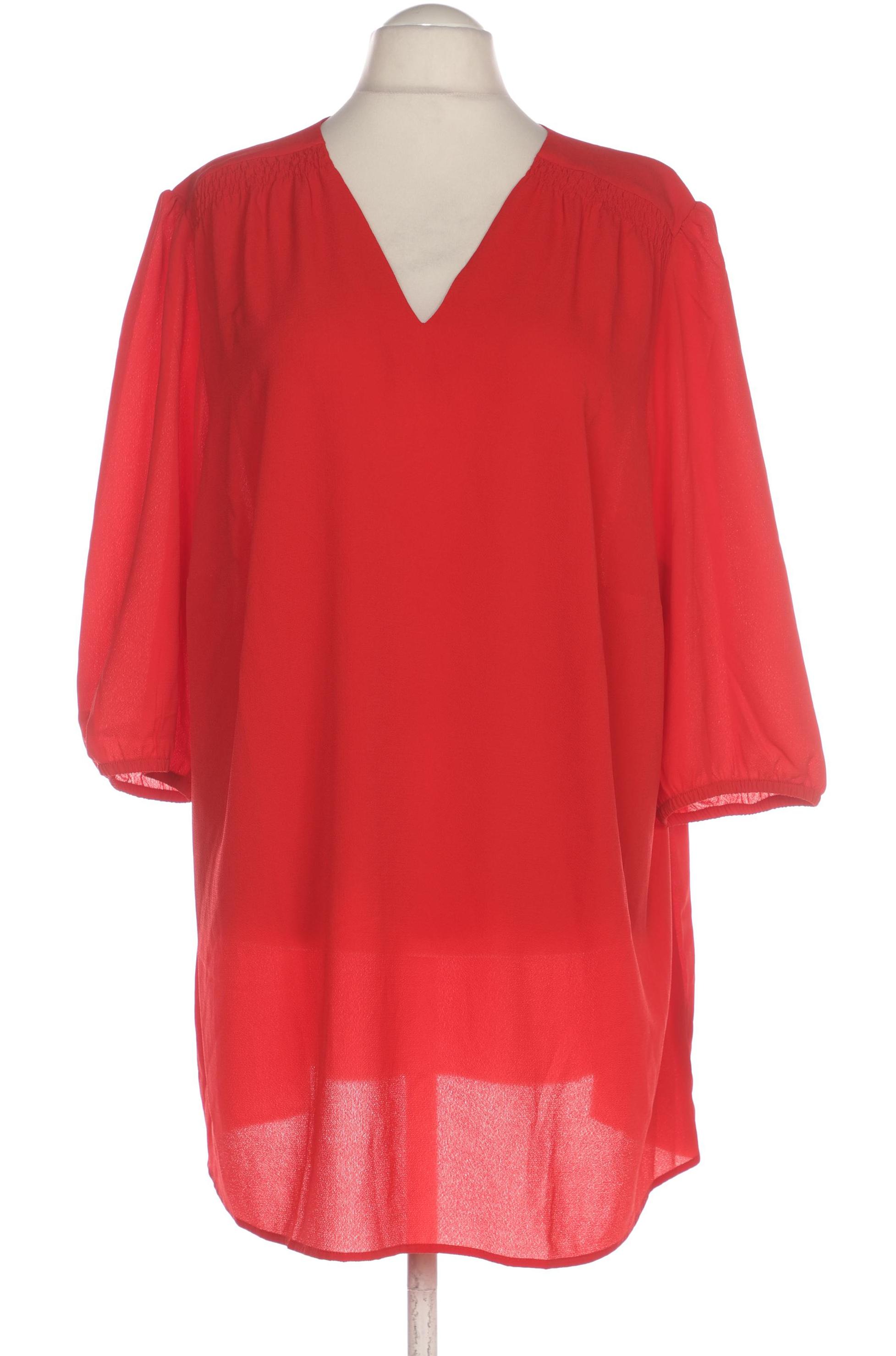 

Miamoda Damen Bluse, rot, Gr. 58