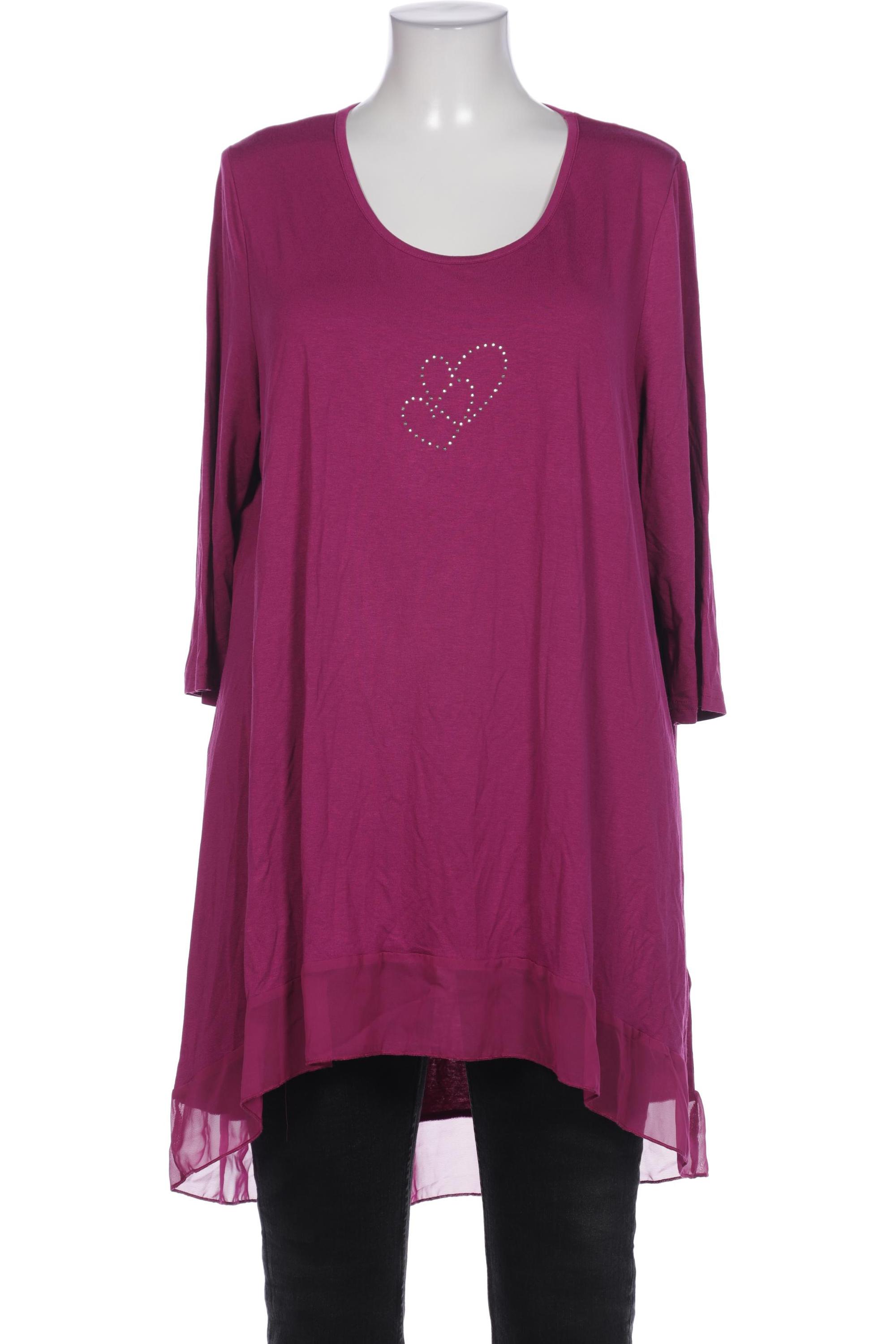 

Miamoda Damen Bluse, pink, Gr. 48