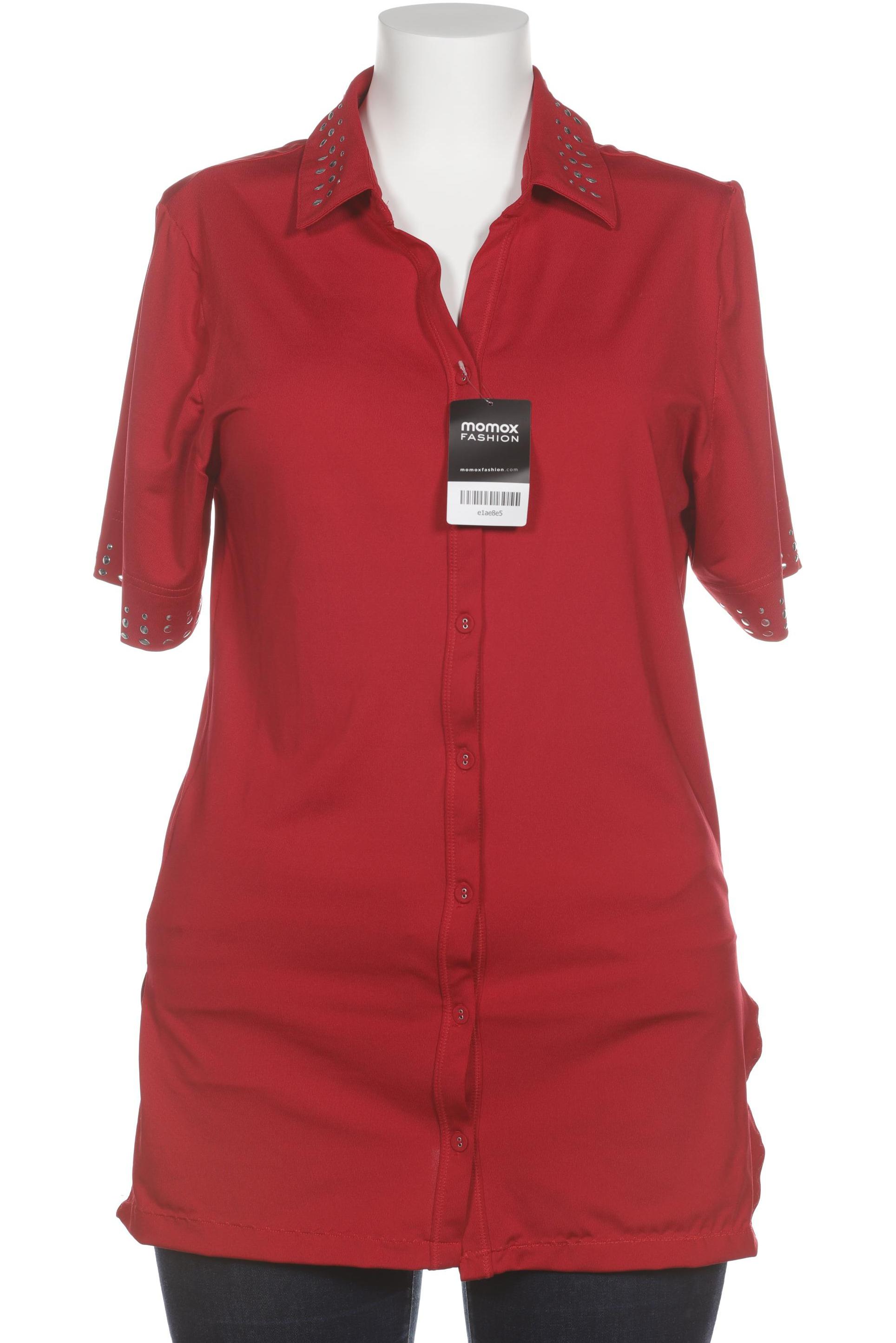 

Miamoda Damen Bluse, rot, Gr. 42