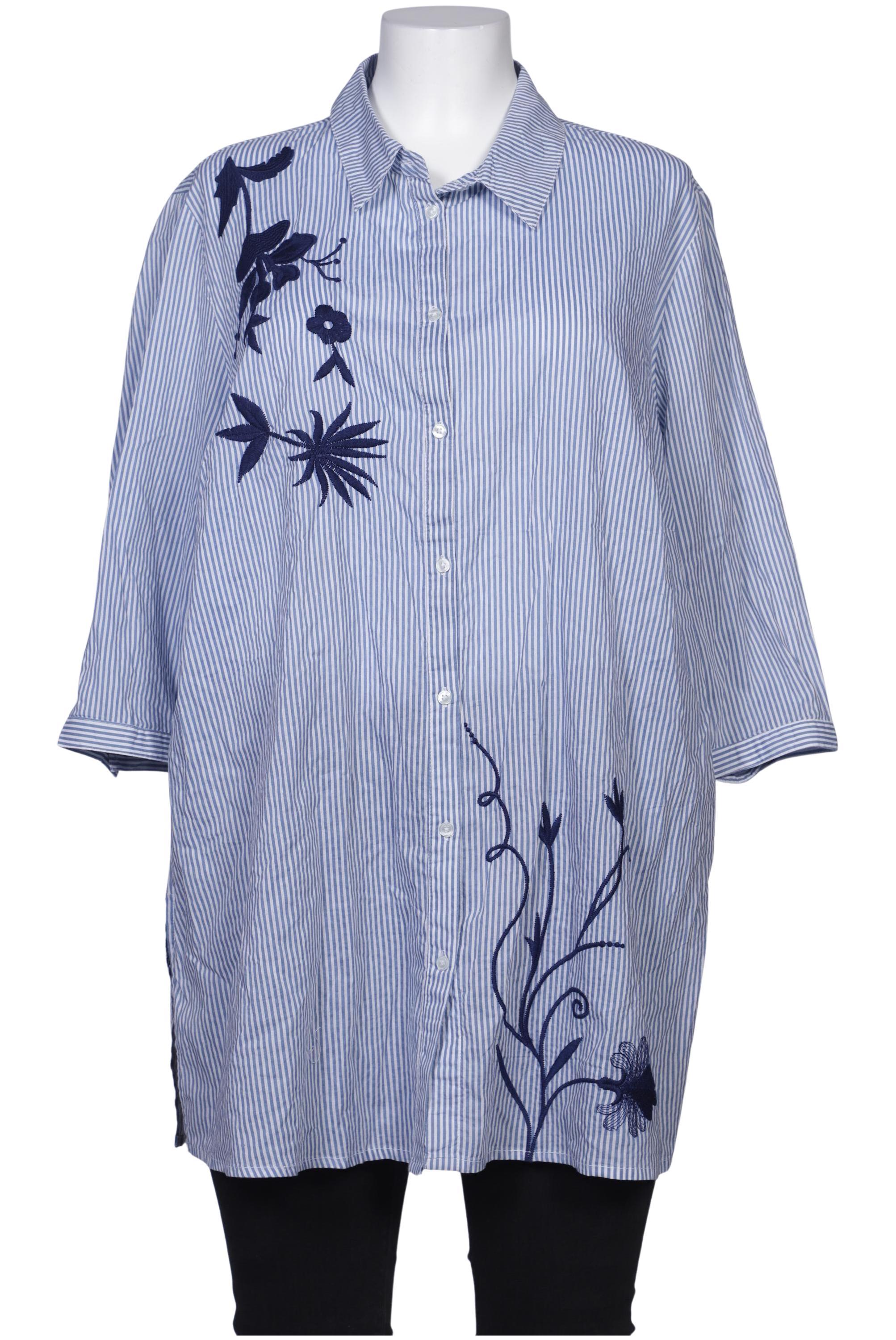 

Miamoda Damen Bluse, hellblau, Gr. 50