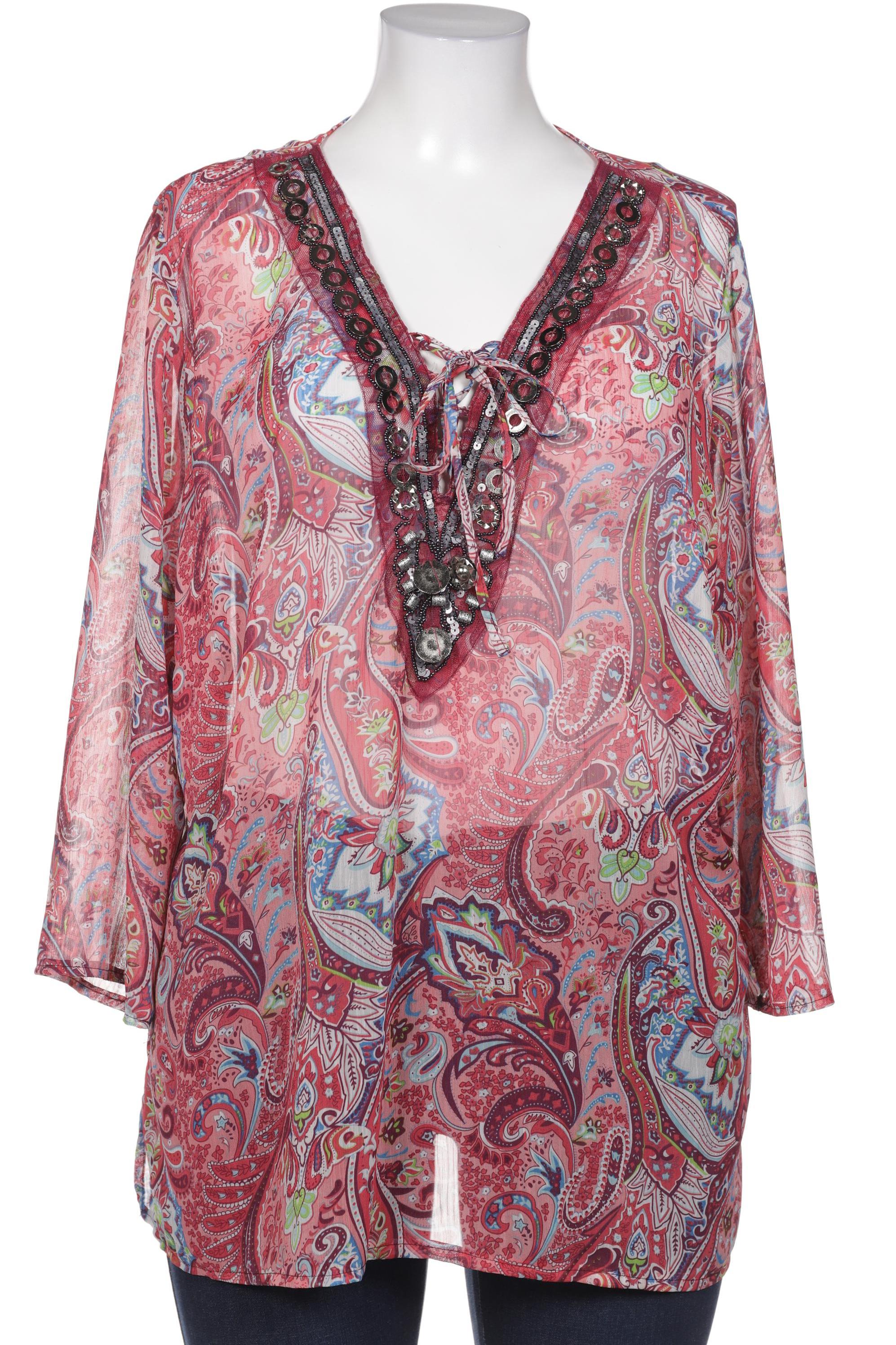 

Miamoda Damen Bluse, pink, Gr. 52
