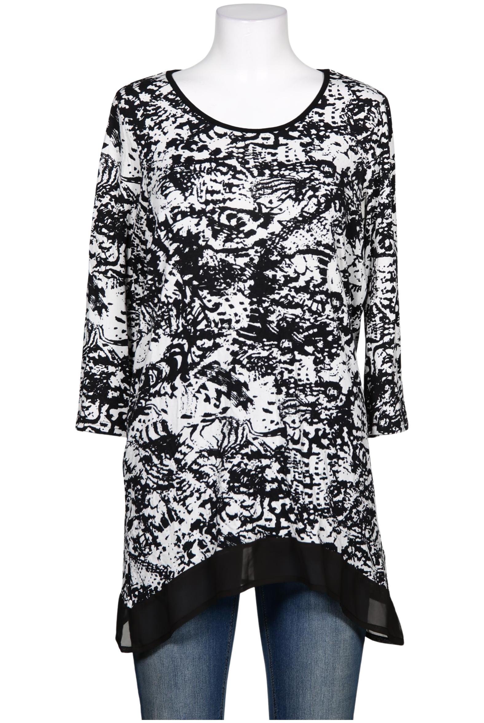 

Miamoda Damen Bluse, schwarz, Gr. 48