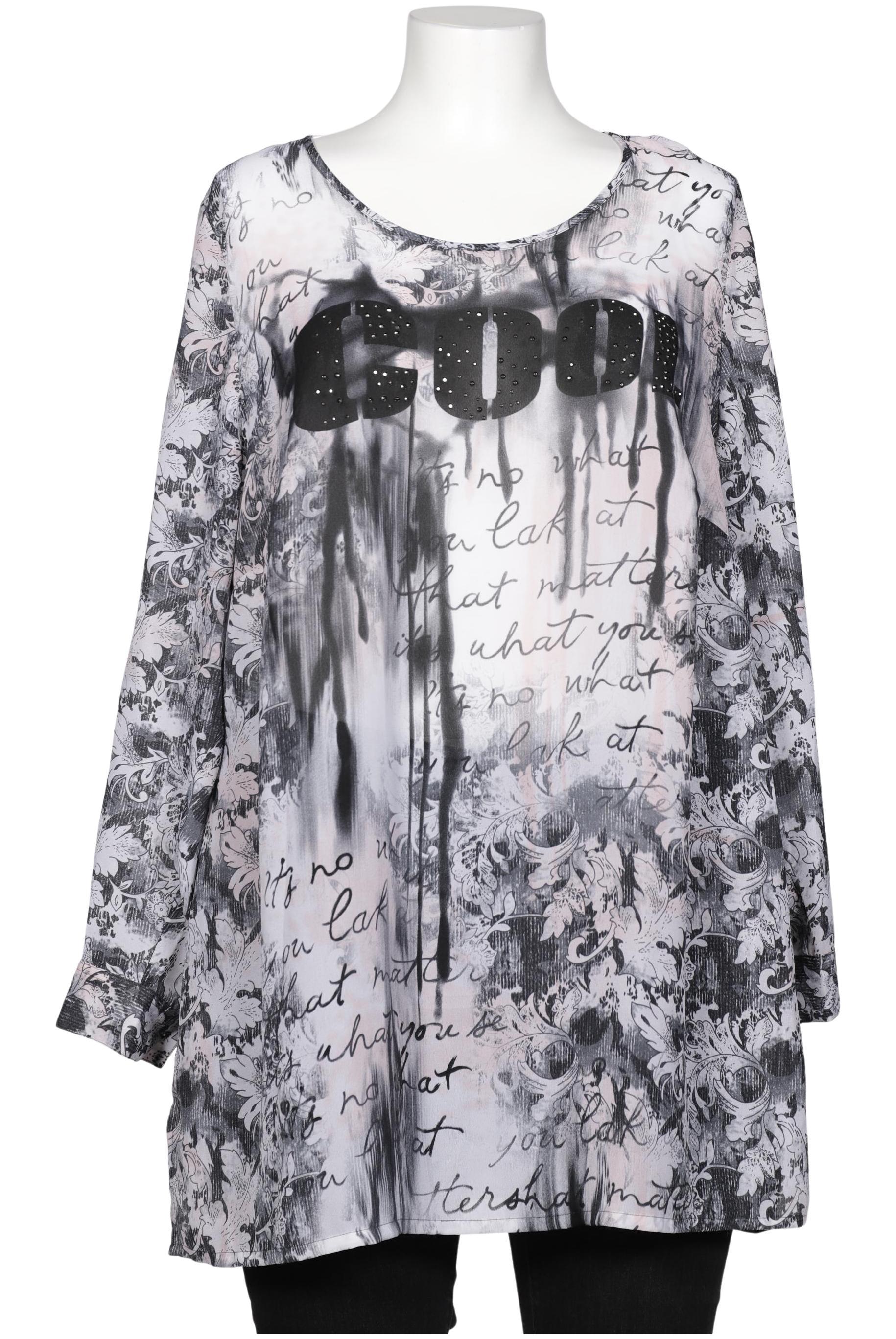 

Miamoda Damen Bluse, grau, Gr. 48
