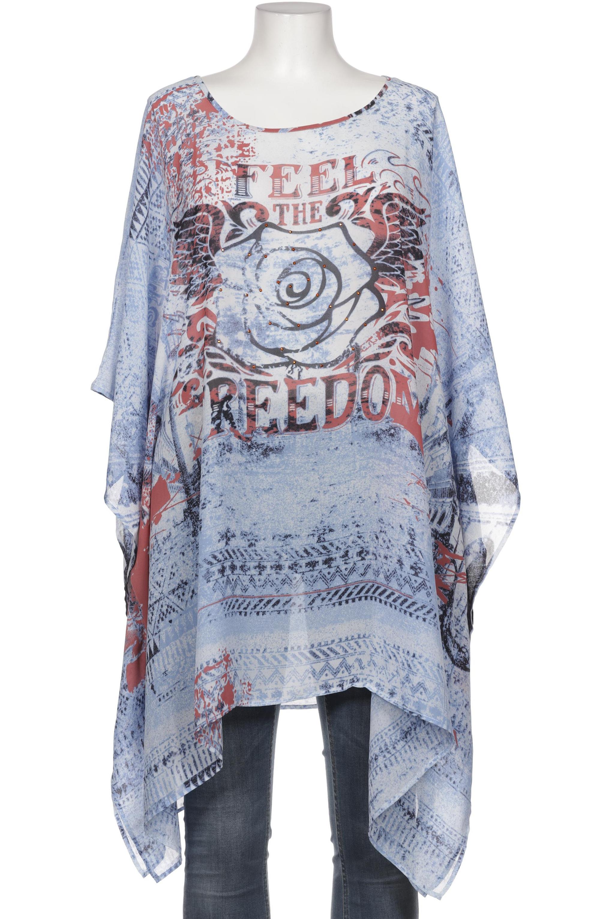 

Miamoda Damen Bluse, hellblau, Gr. 52